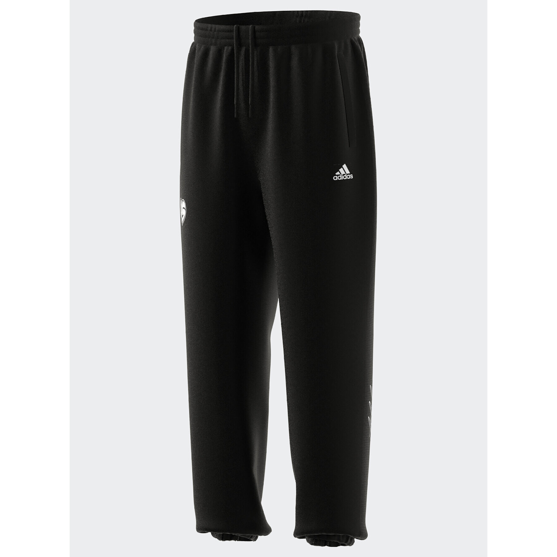 adidas Pantaloni trening HY1288 Negru Loose Fit - Pled.ro