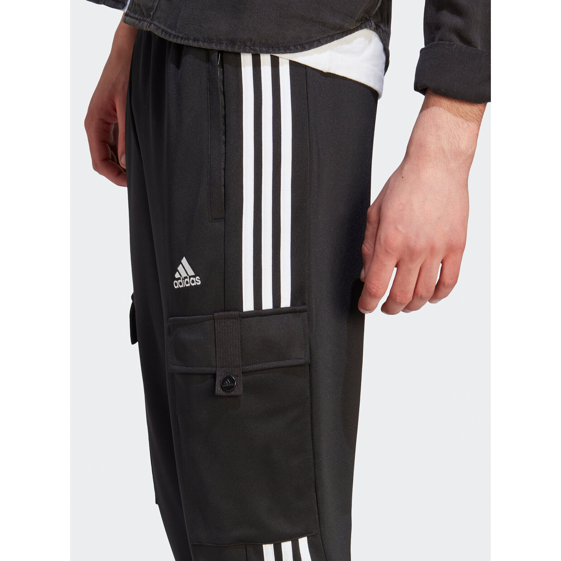 adidas Pantaloni trening IA3067 Negru Regular Fit - Pled.ro