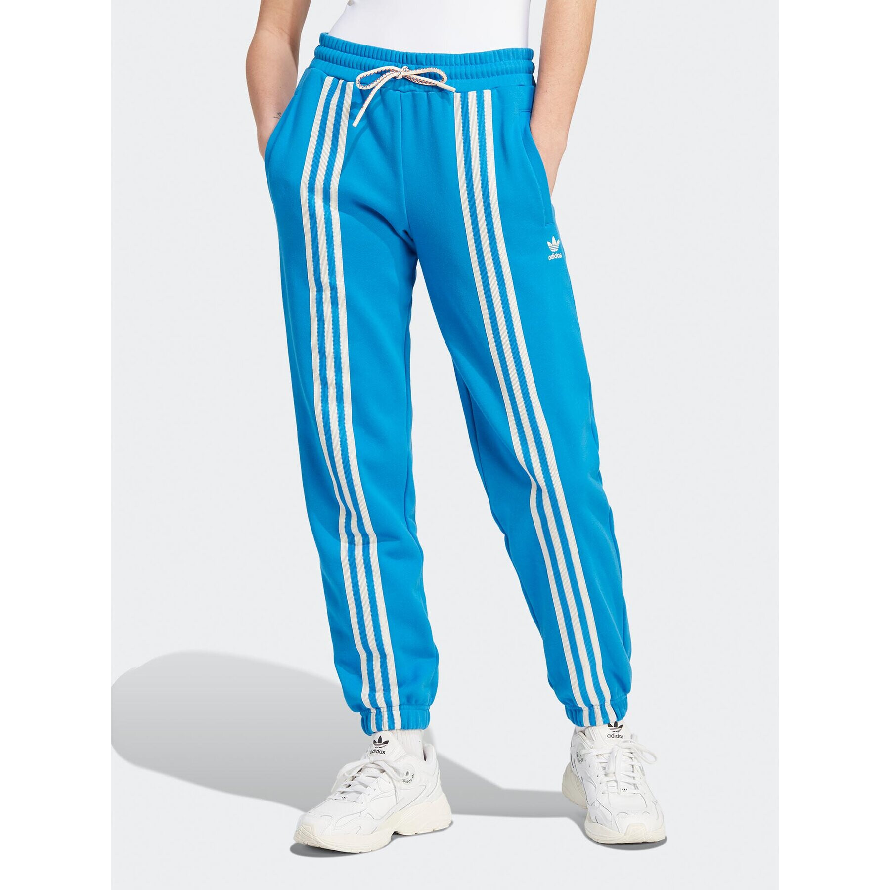 adidas Pantaloni trening IK7852 Albastru - Pled.ro