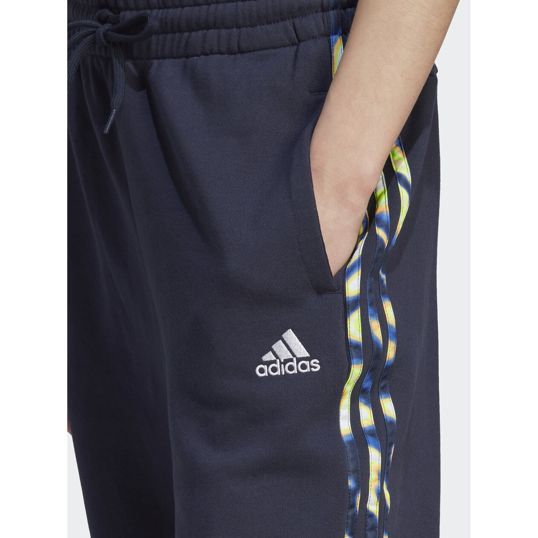 adidas Pantaloni trening IL5863 Albastru Loose Fit - Pled.ro