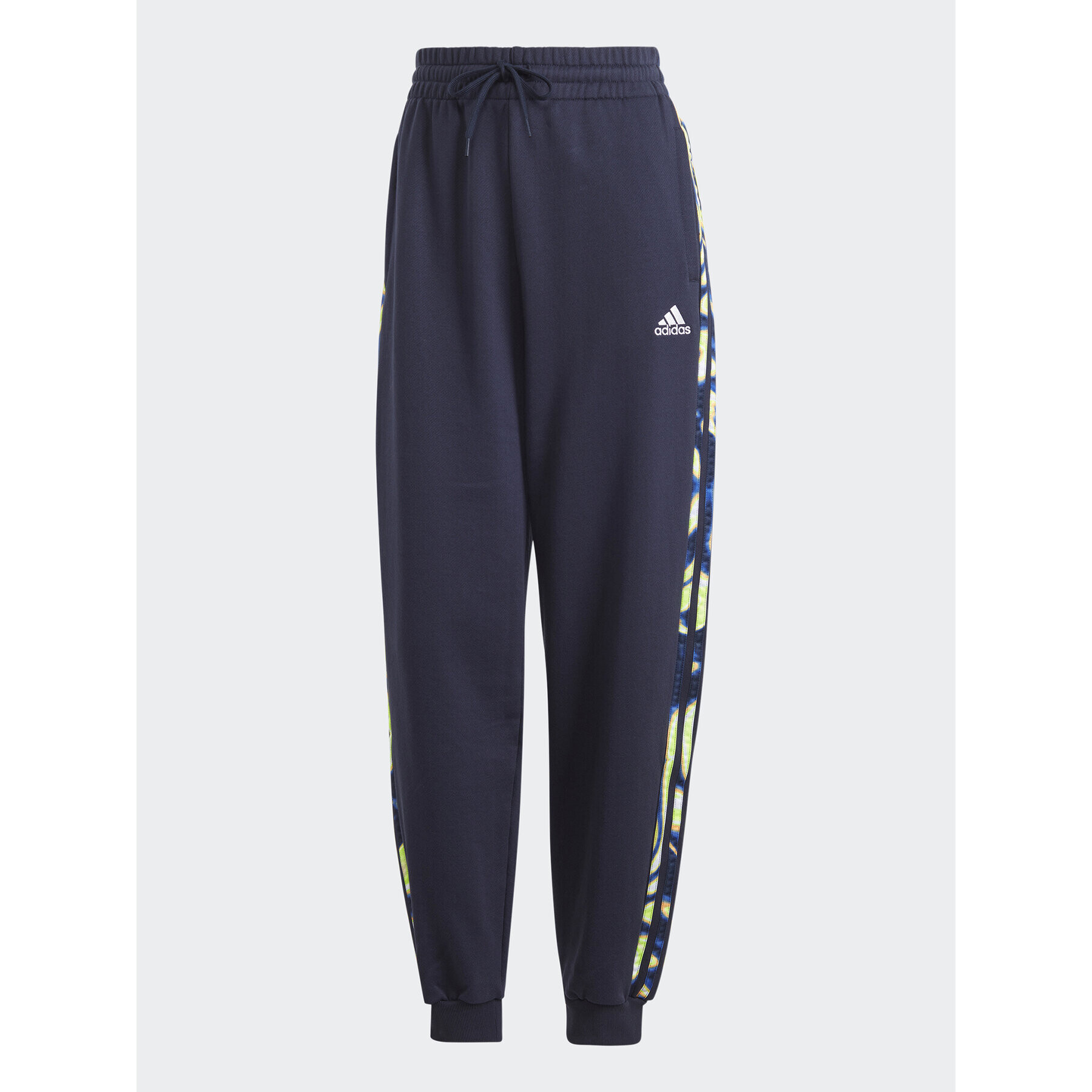 adidas Pantaloni trening IL5863 Albastru Loose Fit - Pled.ro