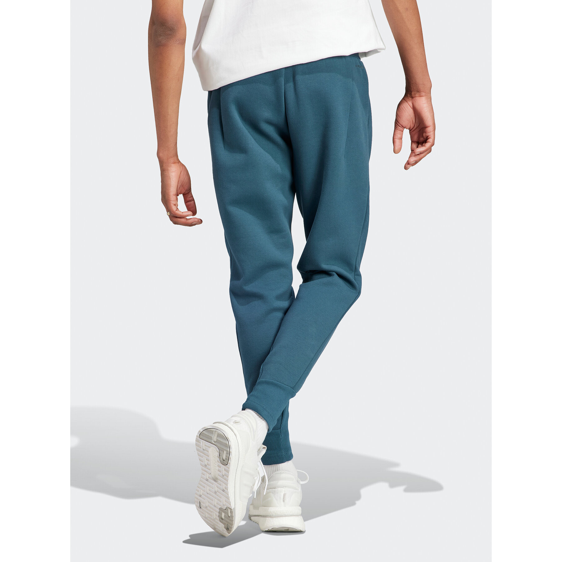 adidas Pantaloni trening IN5100 Turcoaz Regular Fit - Pled.ro