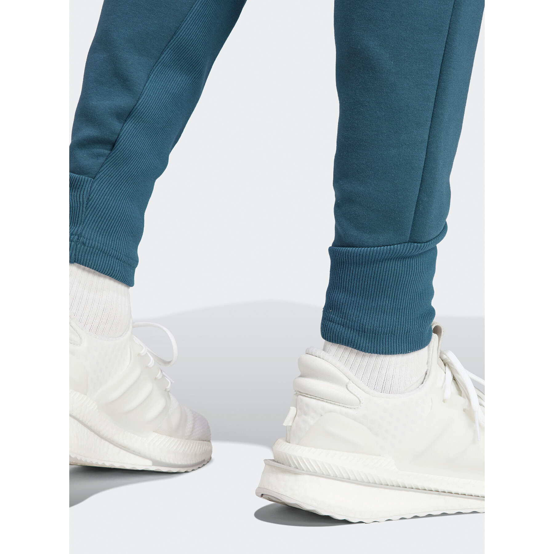 adidas Pantaloni trening IN5100 Turcoaz Regular Fit - Pled.ro