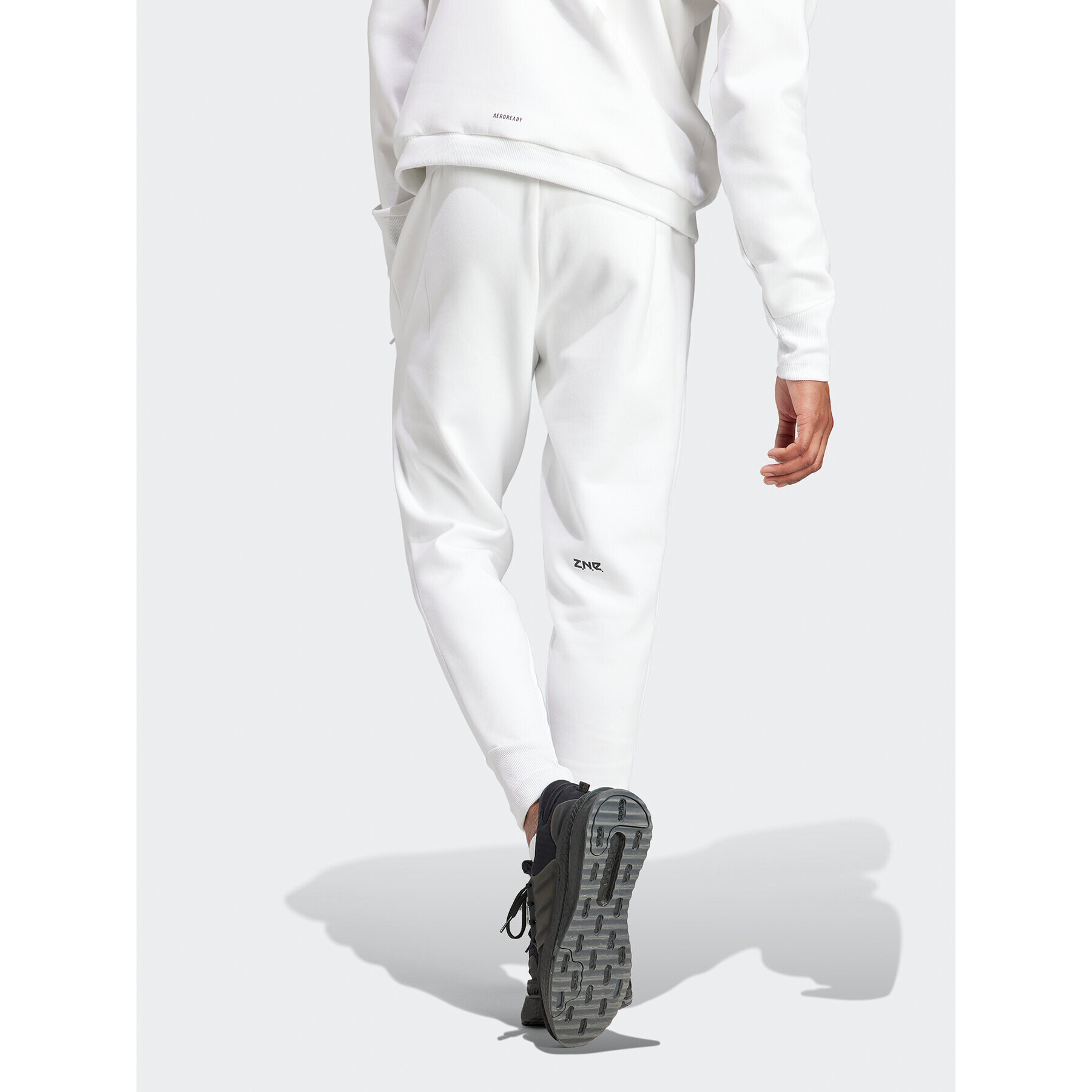 adidas Pantaloni trening IN5105 Alb Regular Fit - Pled.ro