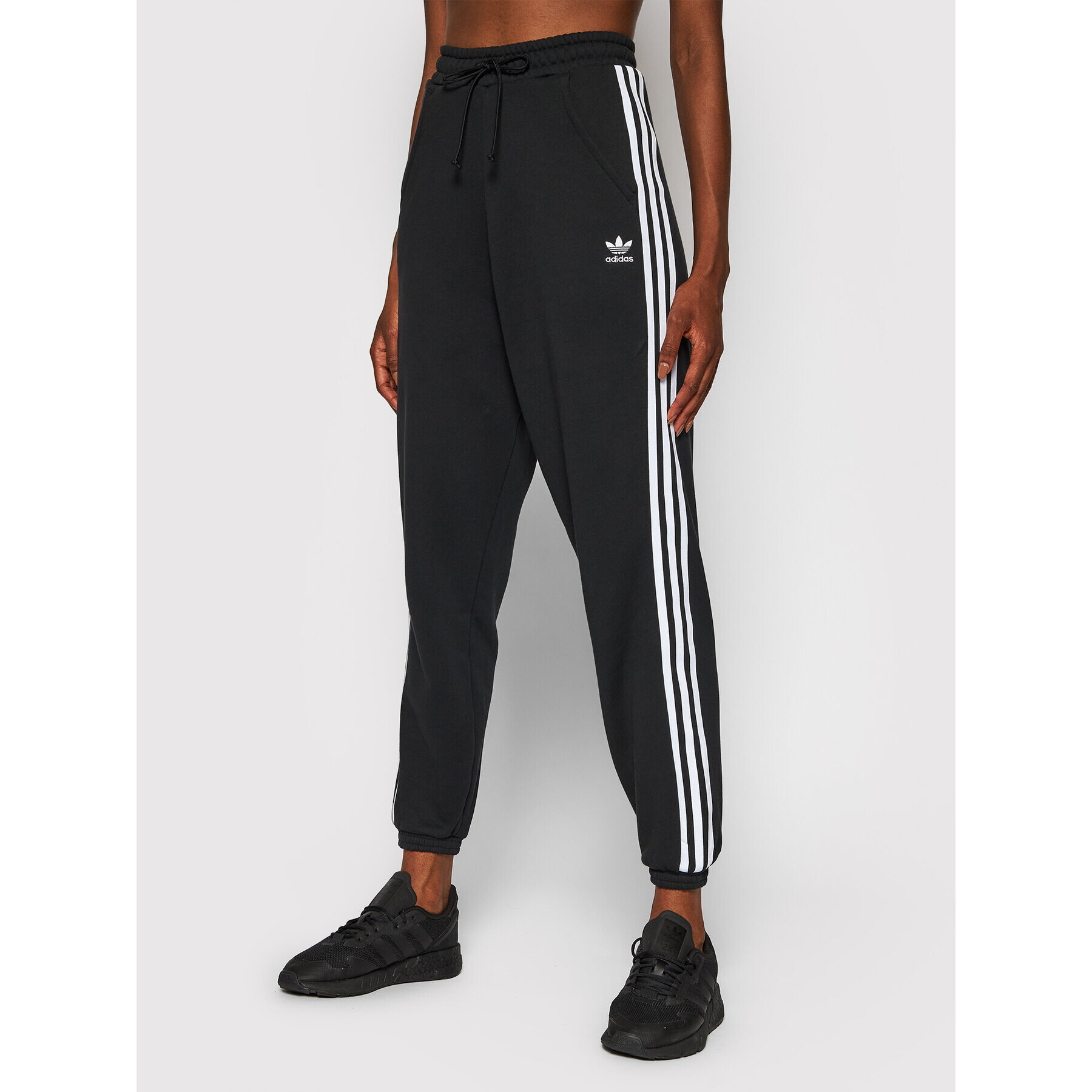 adidas Pantaloni trening Jogger GD2260 Negru Regular Fit - Pled.ro