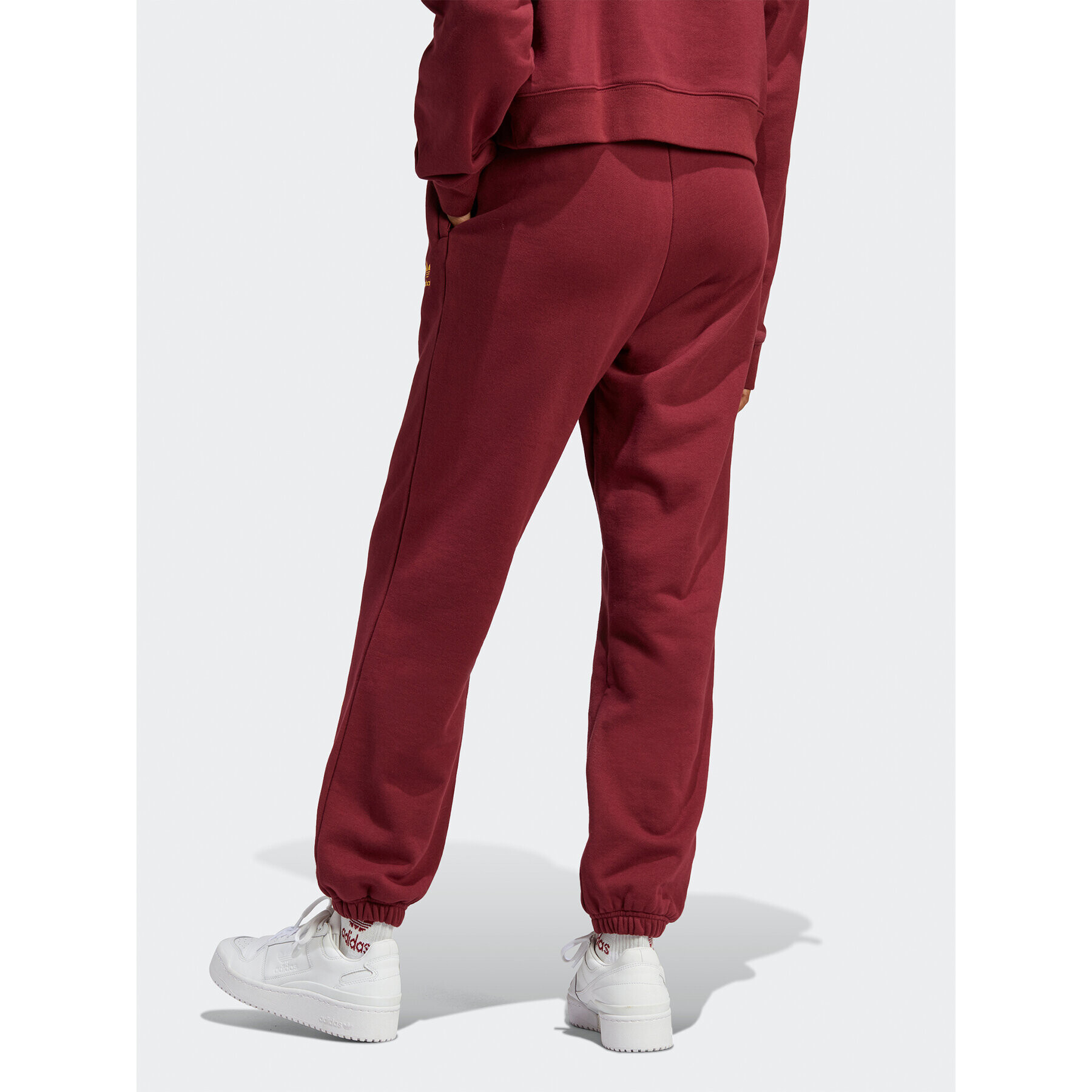 adidas Pantaloni trening Joggers IC6035 Roșu Slim Fit - Pled.ro