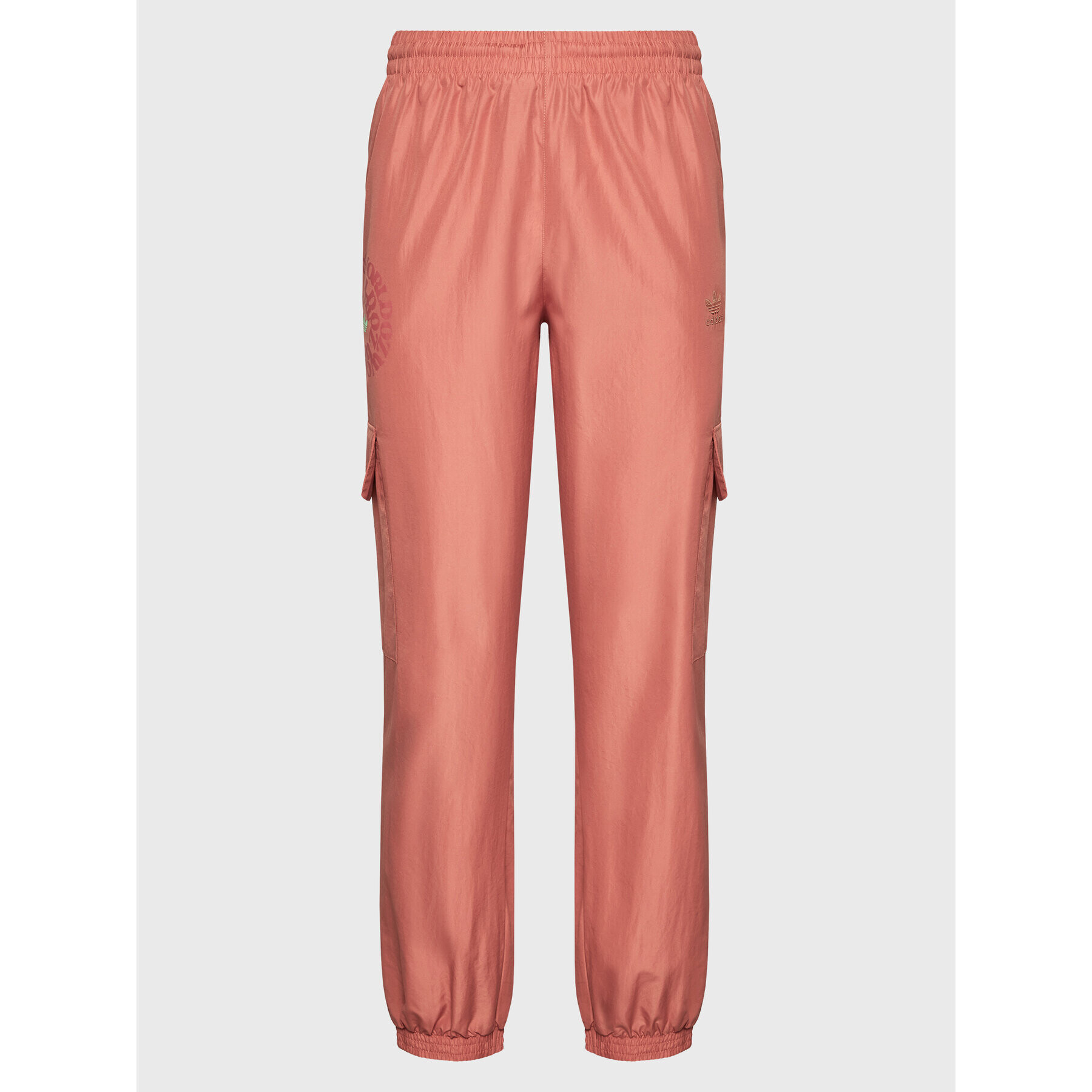 adidas Pantaloni trening Ozworld HL9254 Portocaliu Regular Fit - Pled.ro