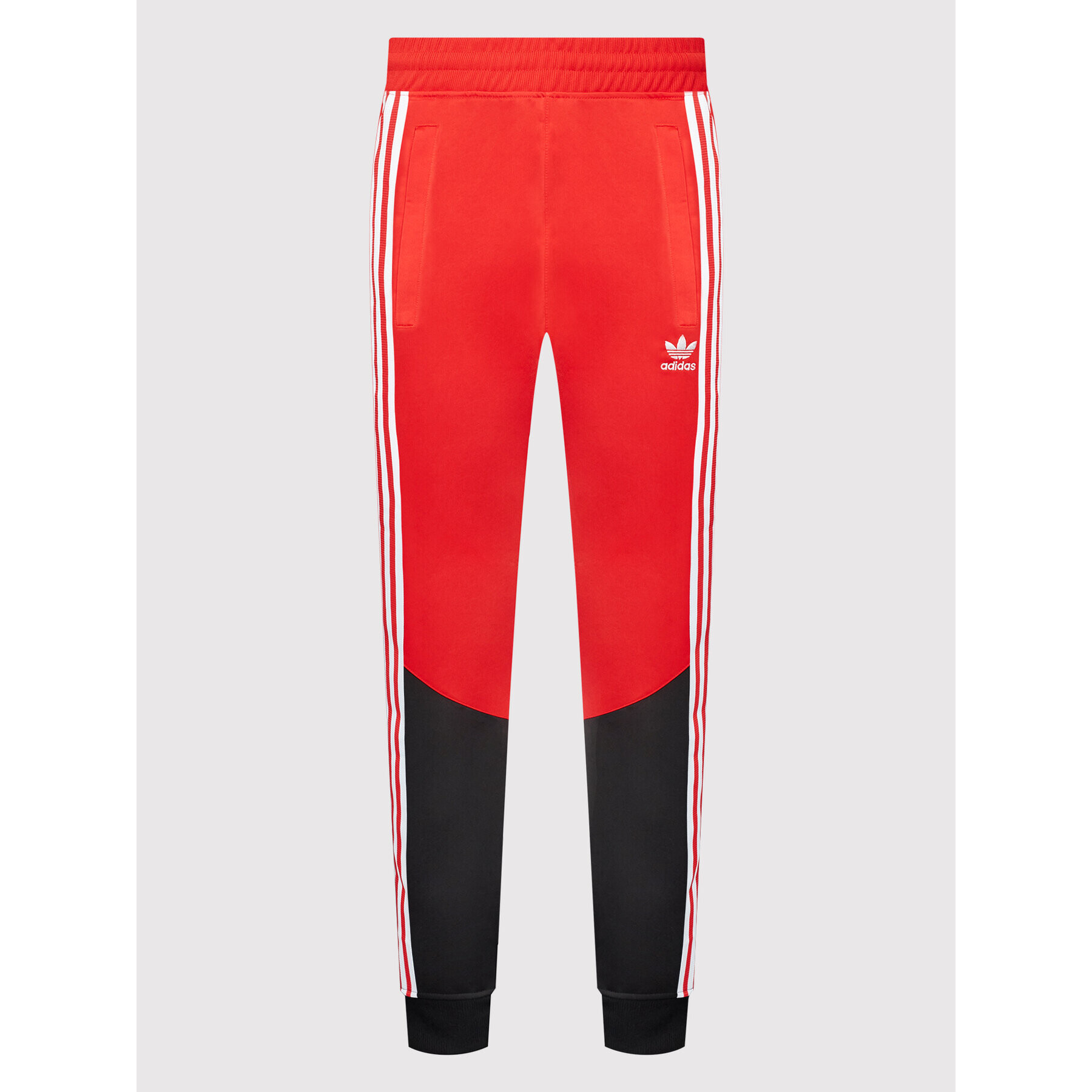 adidas Pantaloni trening Sst Blocked Track HC2078 Negru Regular Fit - Pled.ro