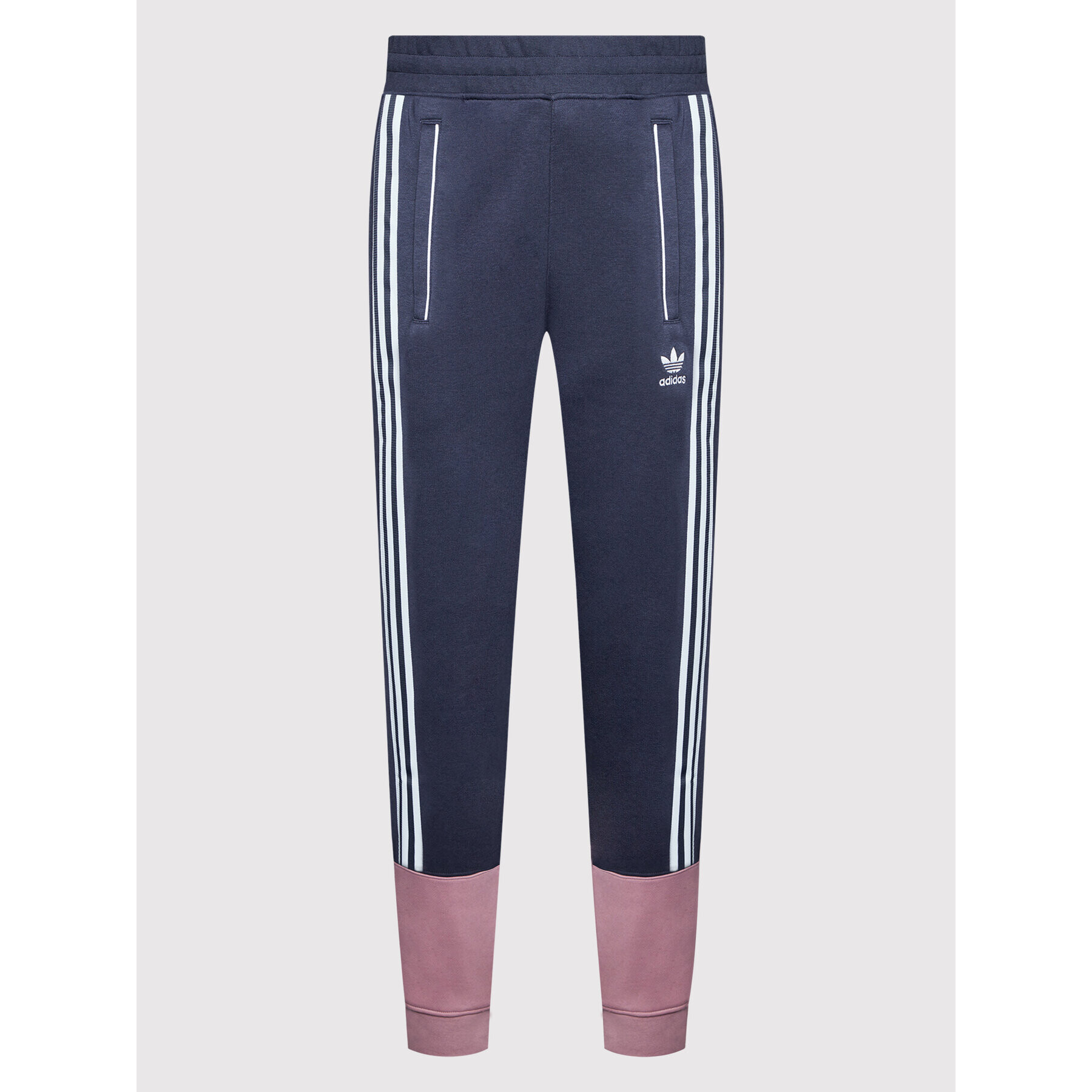 adidas Pantaloni trening Sst Fleece Track HC2083 Bleumarin Regular Fit - Pled.ro