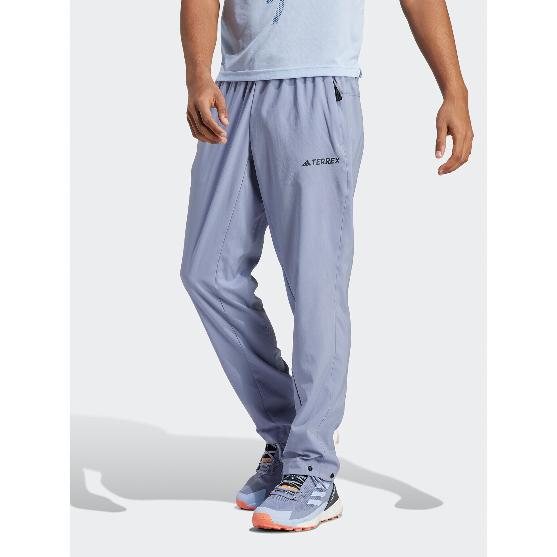 adidas Pantaloni trening Terrex LiteFlex Tracksuit Bottoms HS5895 Violet Regular Fit - Pled.ro