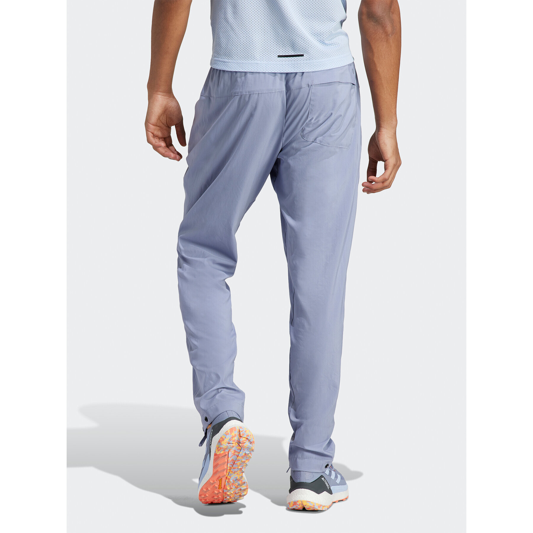 adidas Pantaloni trening Terrex LiteFlex Tracksuit Bottoms HS5895 Violet Regular Fit - Pled.ro