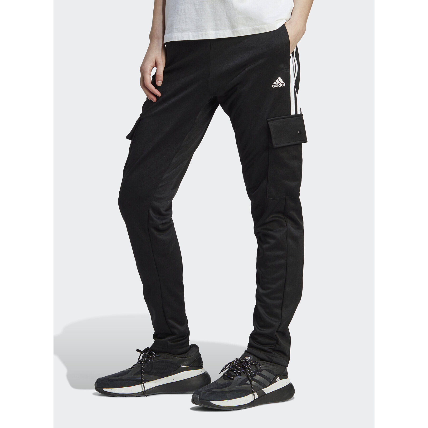 adidas Pantaloni trening Tiro Cargo IA3034 Negru Regular Fit - Pled.ro