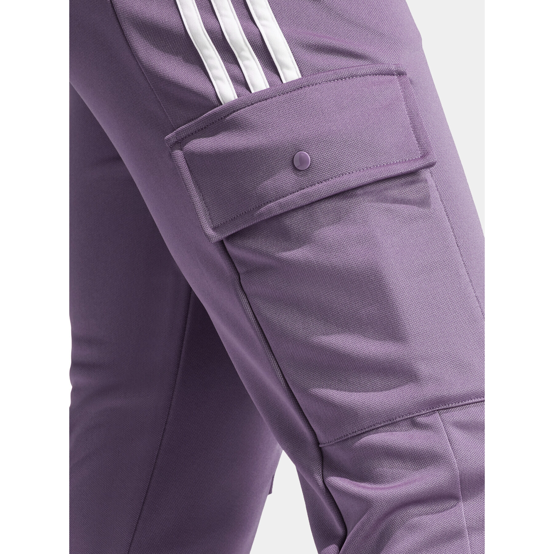 adidas Pantaloni trening Tiro Cargo IJ8420 Violet Regular Fit - Pled.ro