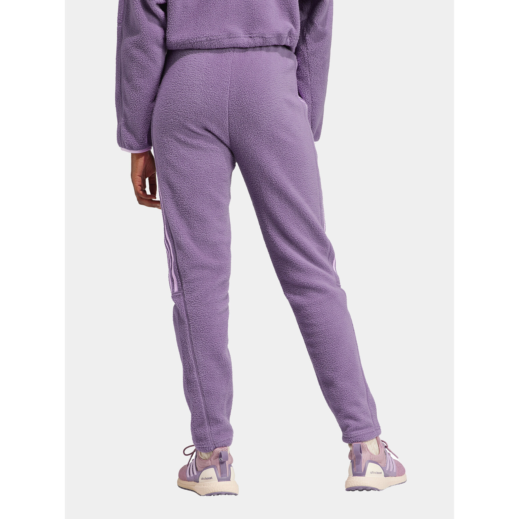 adidas Pantaloni trening Tiro Fleece IJ8415 Violet Regular Fit - Pled.ro