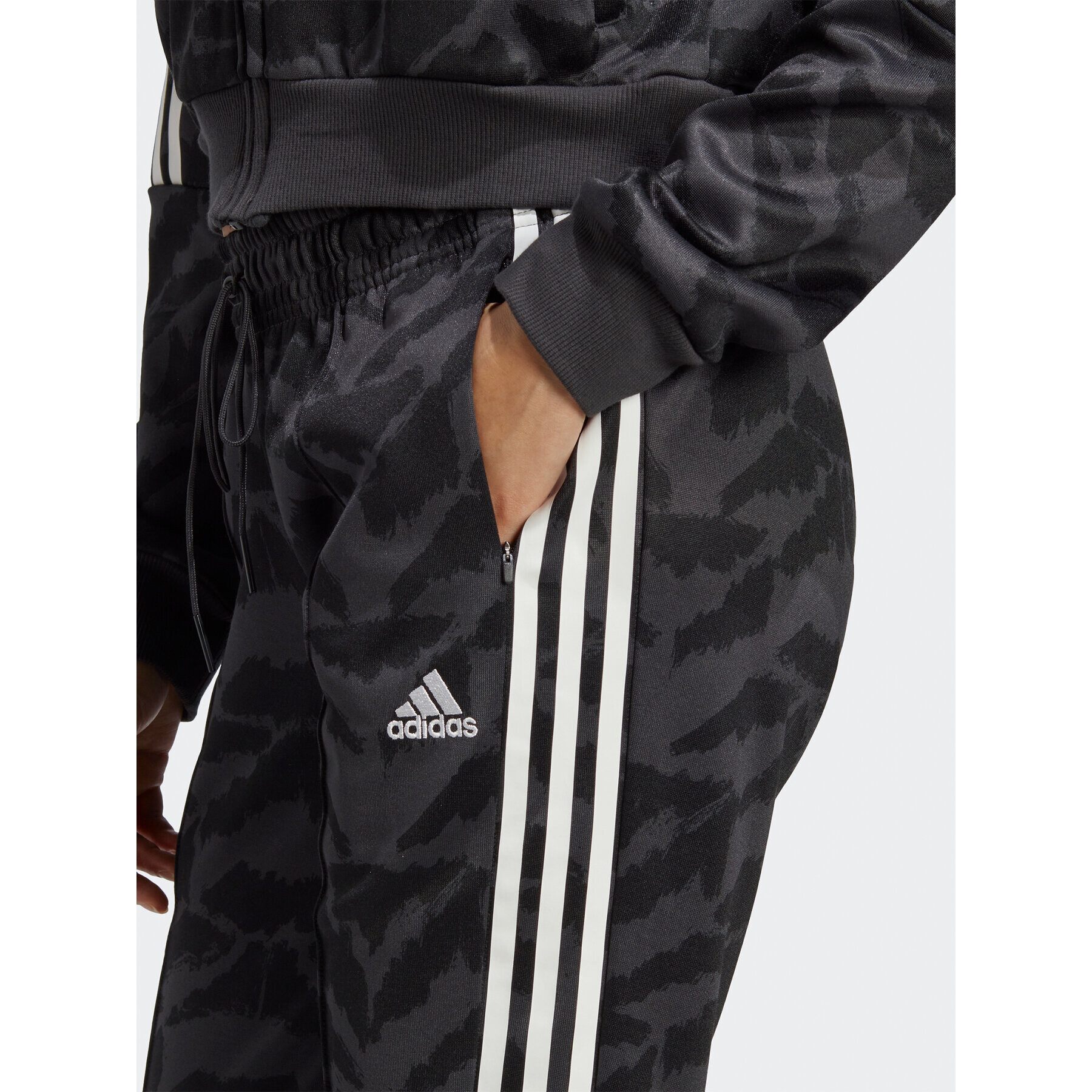 adidas Pantaloni trening Tiro Suit Up Lifestyle Track Pant IC6655 Gri Regular Fit - Pled.ro