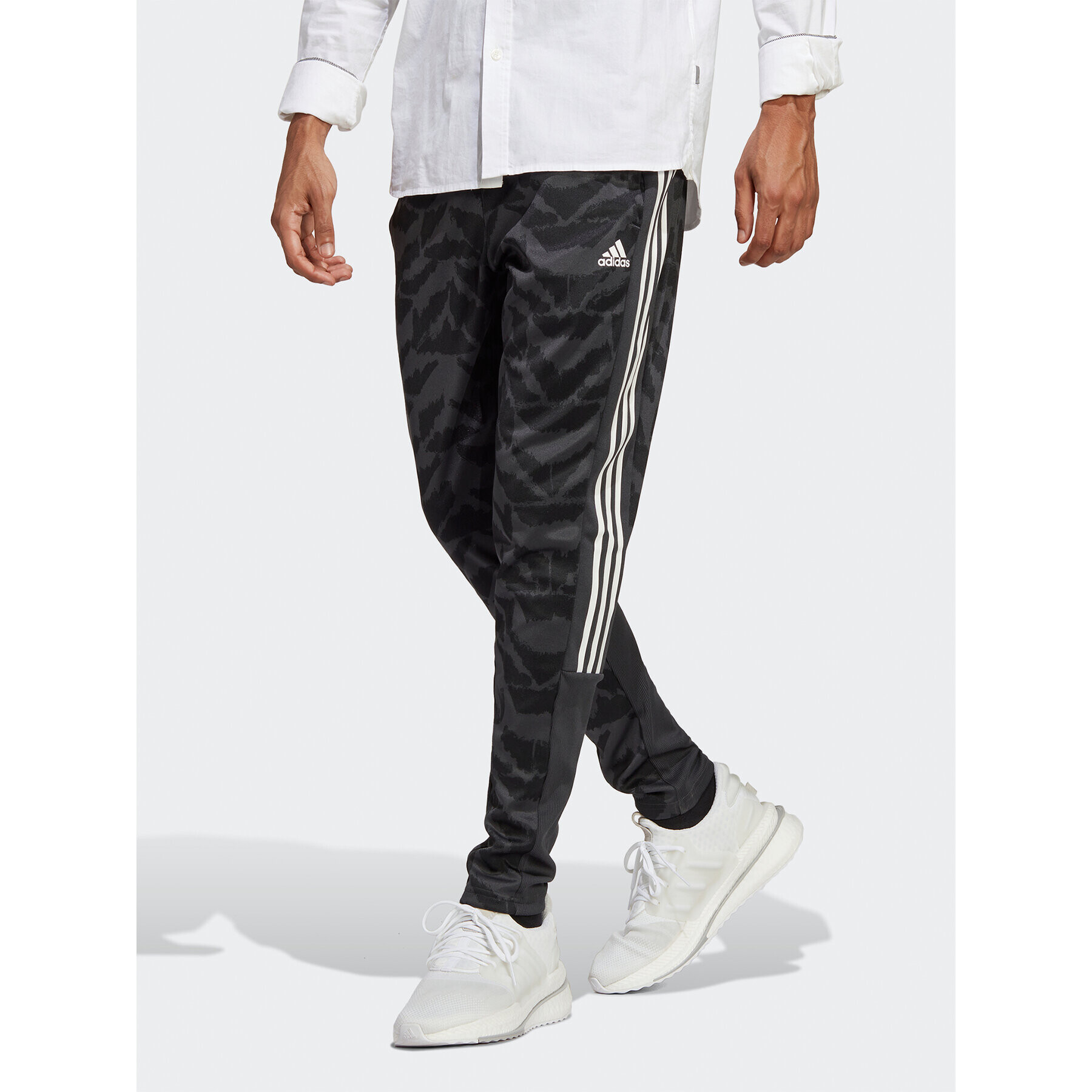 adidas Pantaloni trening Tiro Suit-Up Lifestyle Tracksuit Bottoms IB8383 Gri Regular Fit - Pled.ro