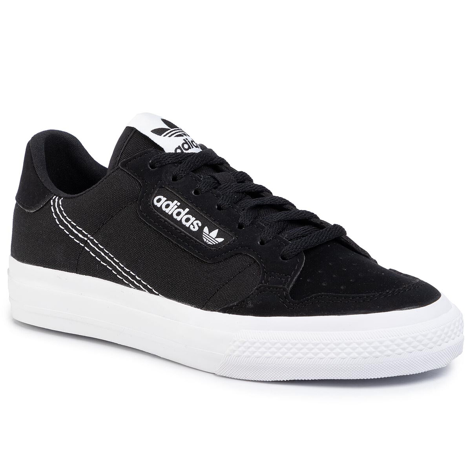 adidas Pantofi Continental Vulc J EF9451 Negru - Pled.ro