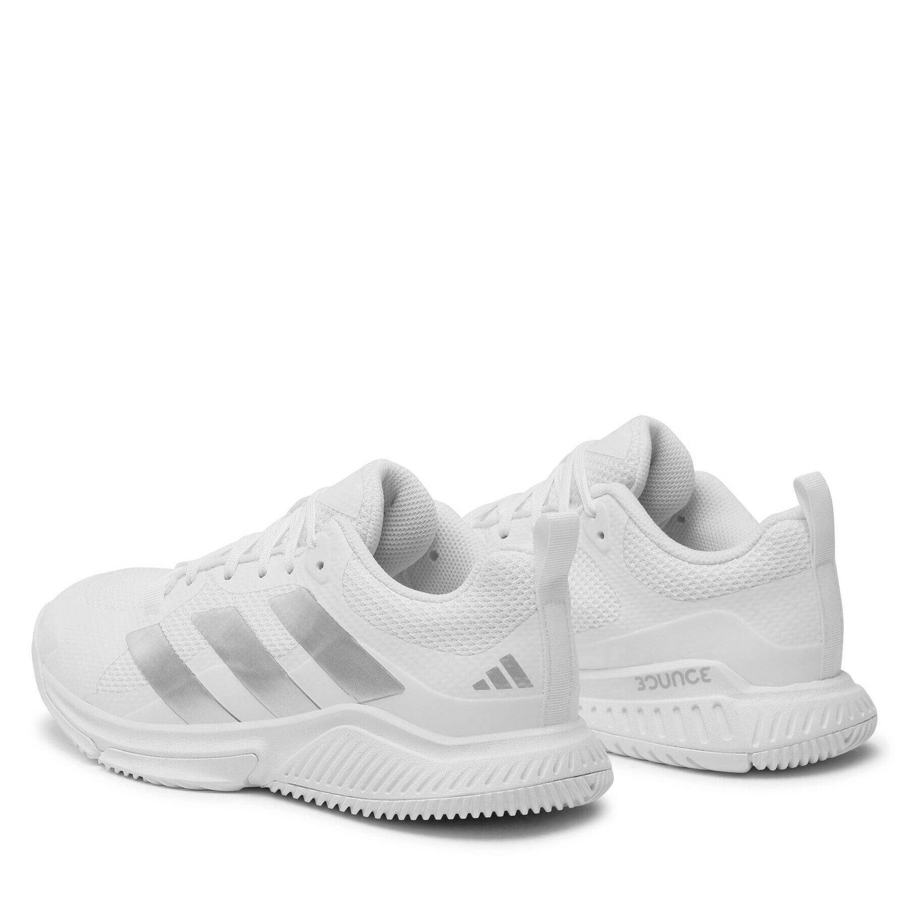 adidas Pantofi Court Team Bounce 2.0 HR1235 Alb - Pled.ro