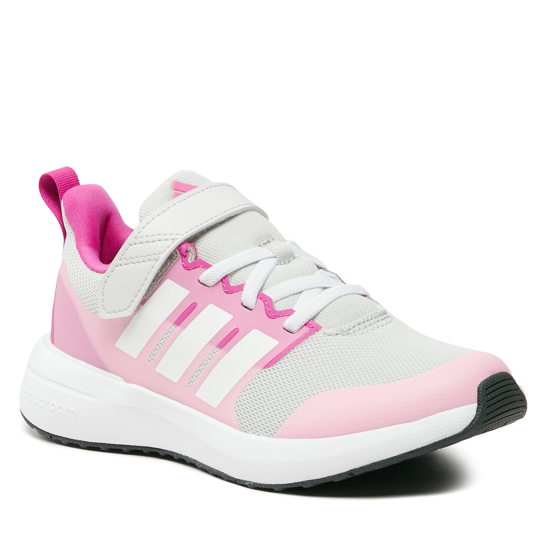 adidas Pantofi Fortarun 2.0 Cloudfoam Sport Running Elastic Lace Top Strap Shoes HR0290 Gri - Pled.ro