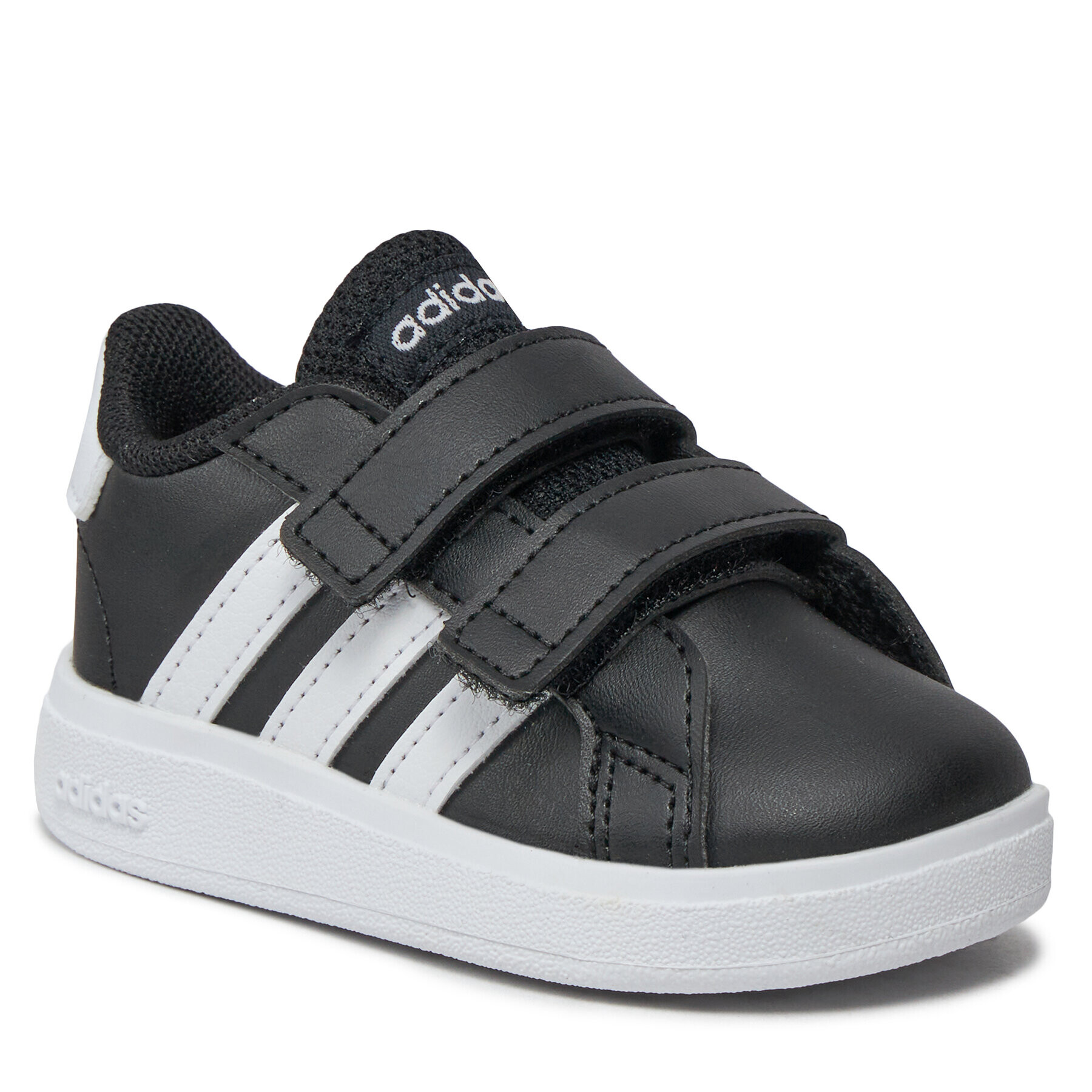 adidas Pantofi Grand Court Lifestyle Hook and Loop Shoes GW6523 Negru - Pled.ro