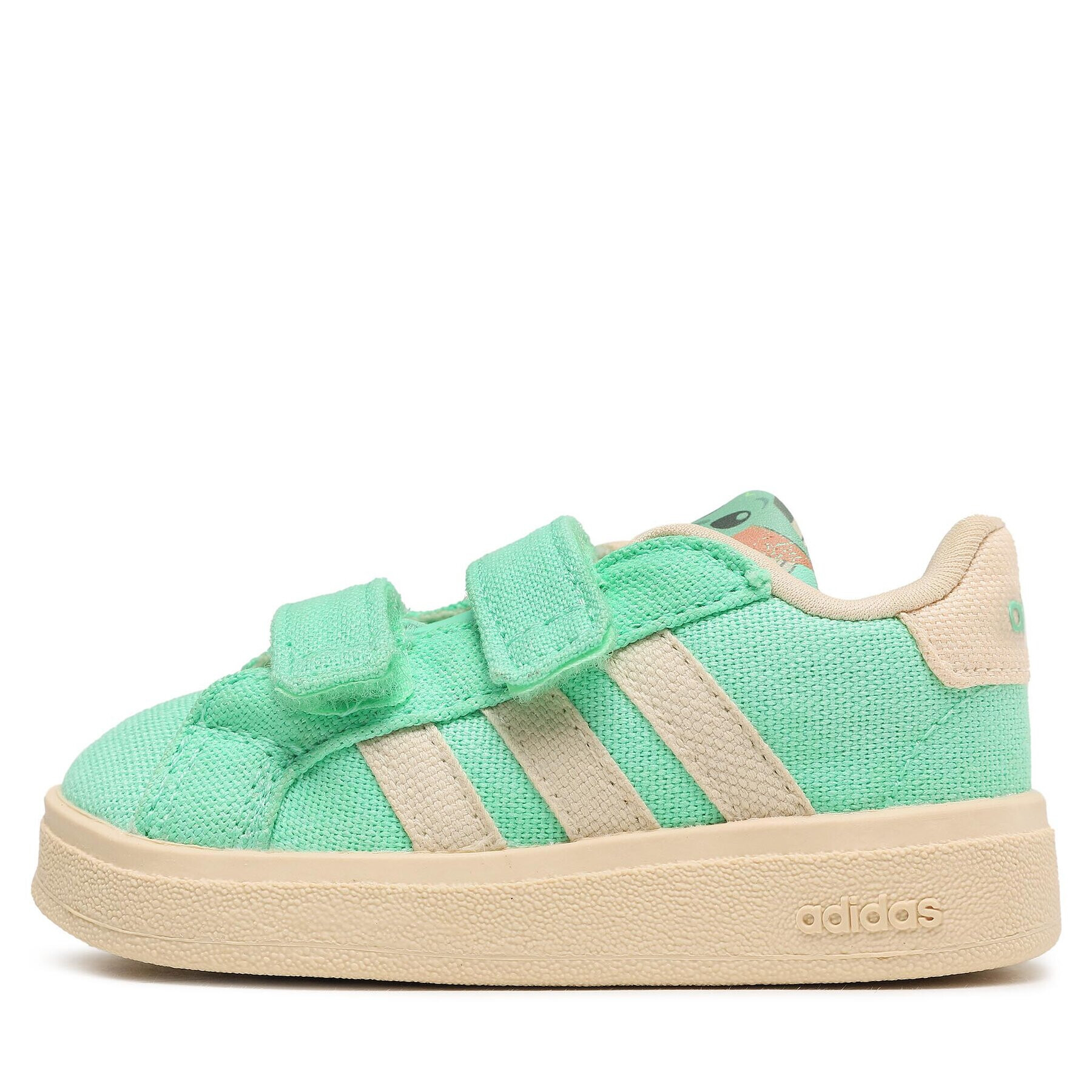 adidas Pantofi Grand Court x Disney Grogu Shoes Kids IG0450 Verde - Pled.ro