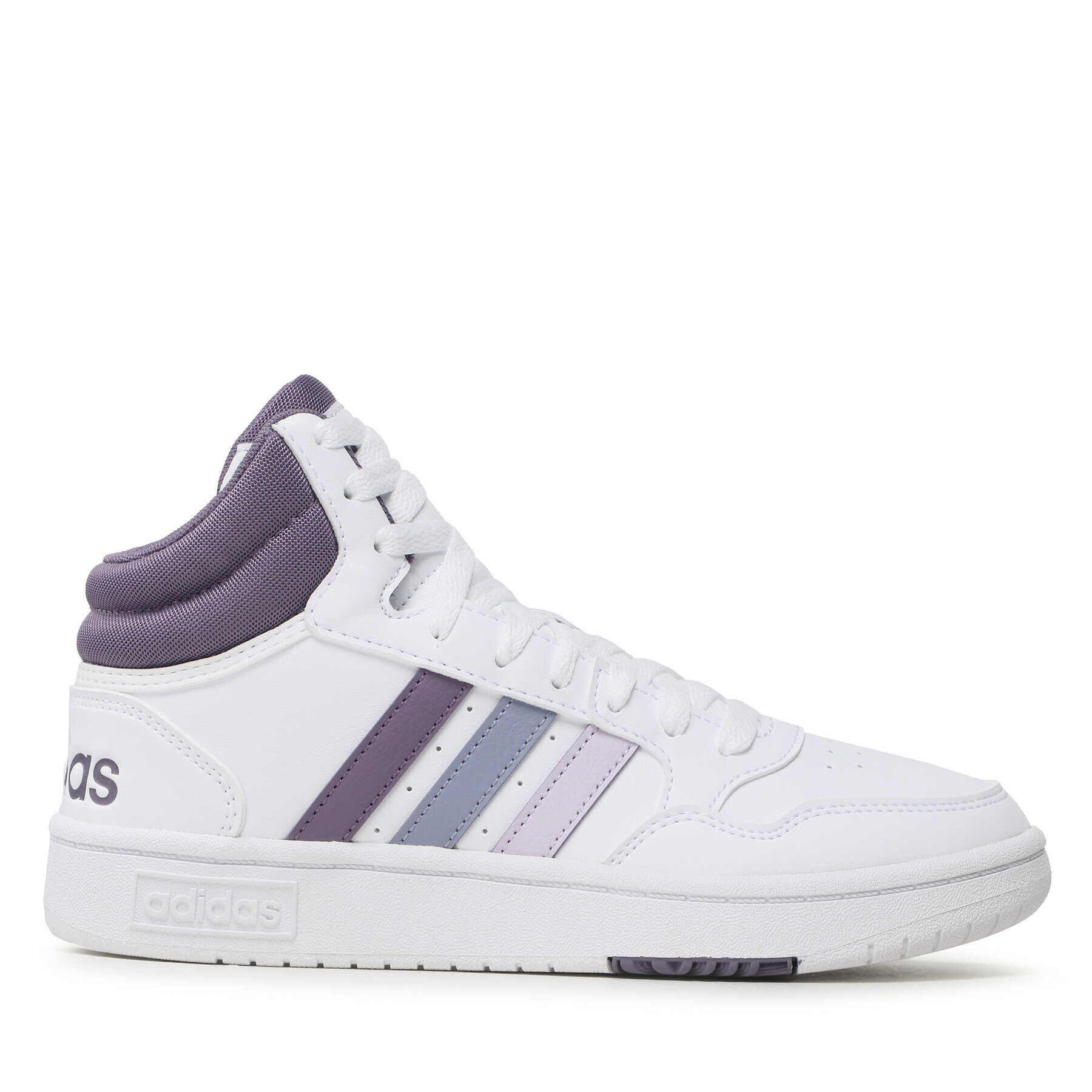 adidas Pantofi Hoops 3.0 Mid IF5306 Alb - Pled.ro