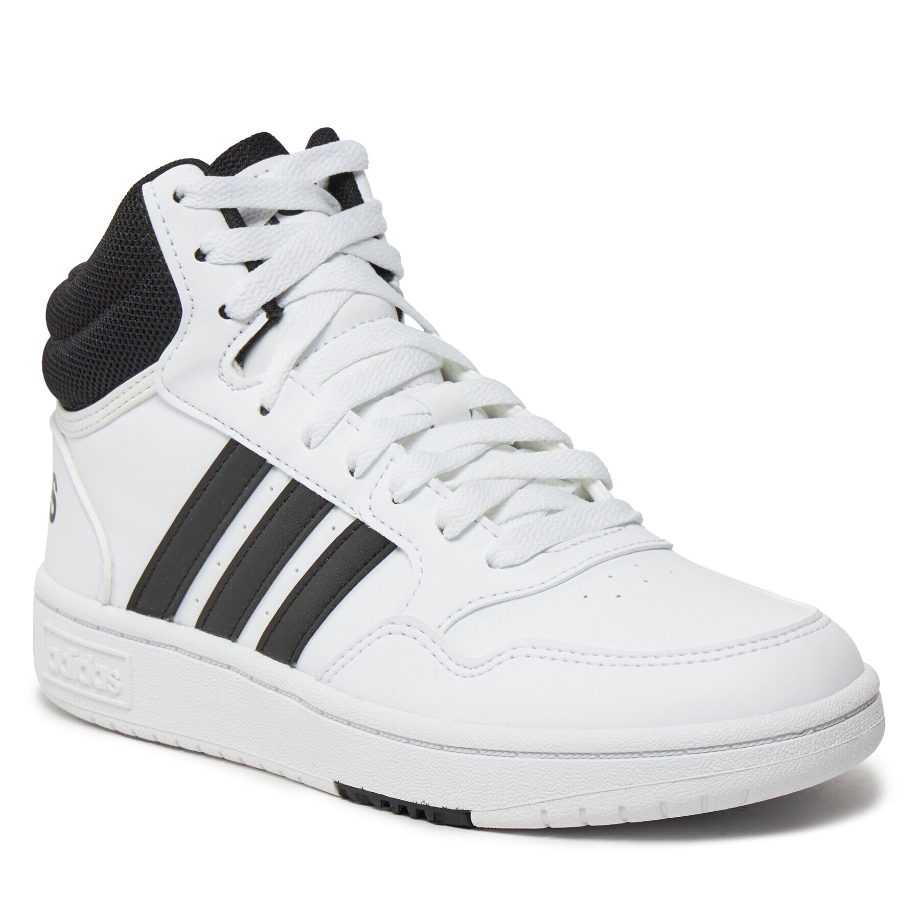 adidas Pantofi Hoops 3.0 Mid K IG3715 Alb - Pled.ro