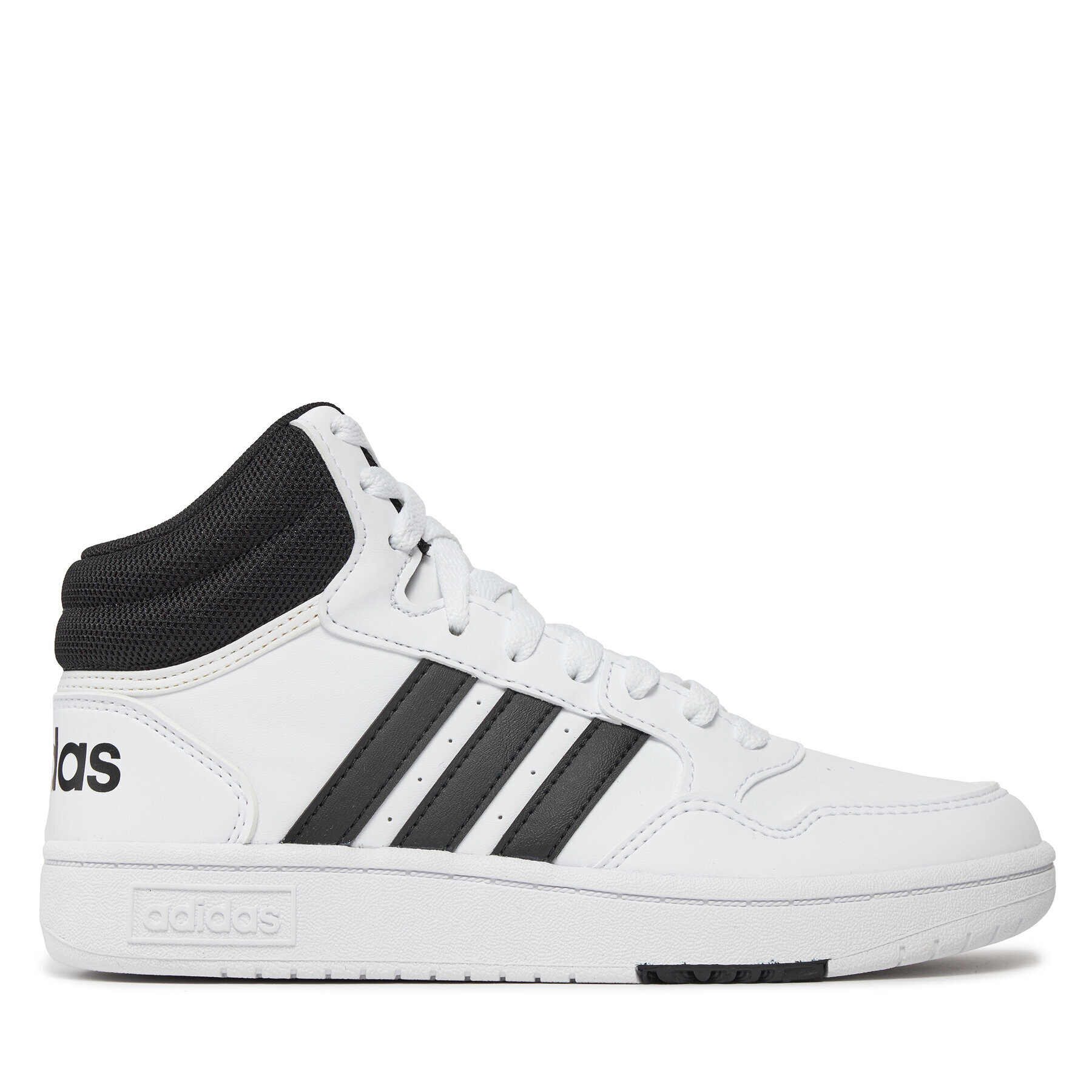 adidas Pantofi Hoops 3.0 Mid K IG3715 Alb - Pled.ro