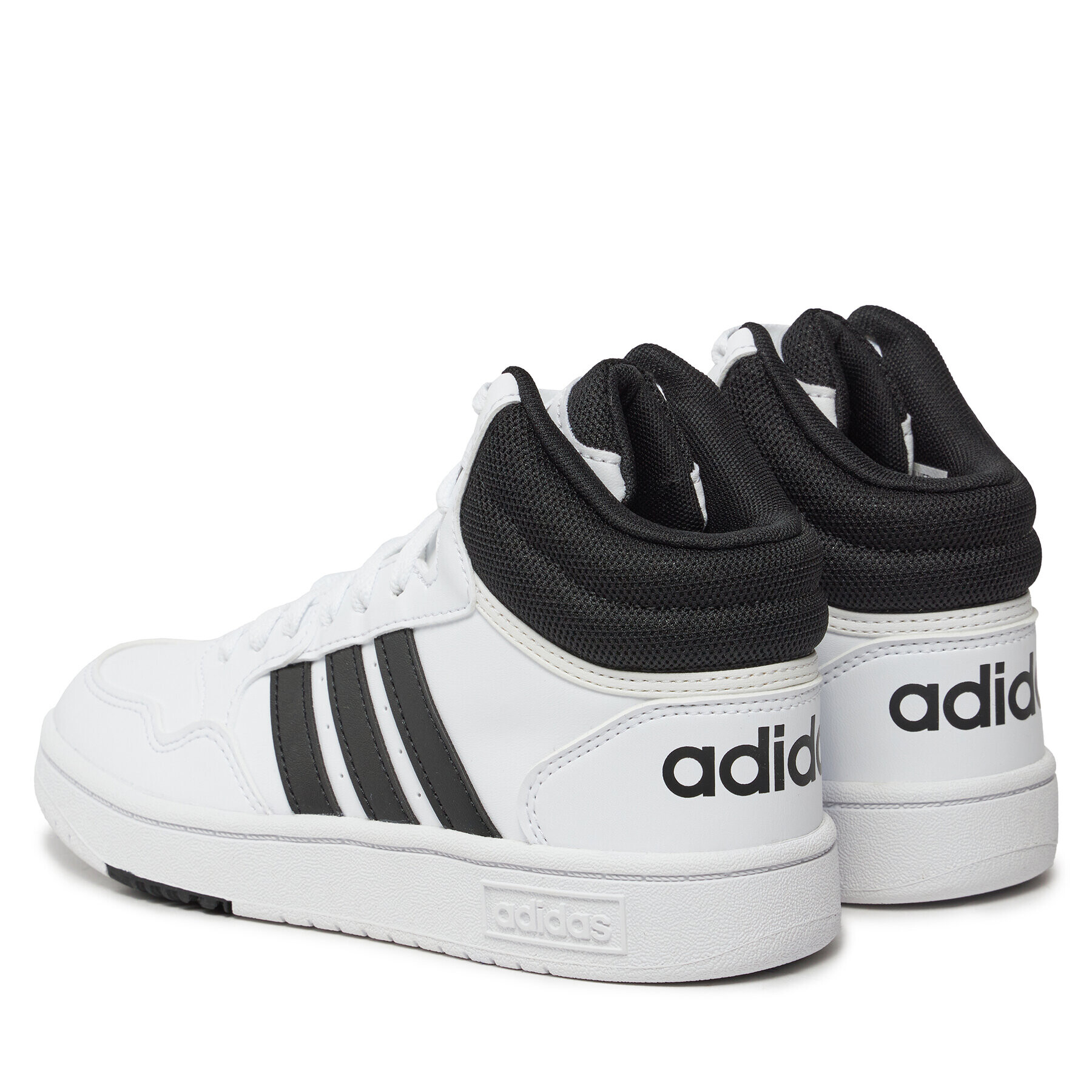 adidas Pantofi Hoops 3.0 Mid K IG3715 Alb - Pled.ro