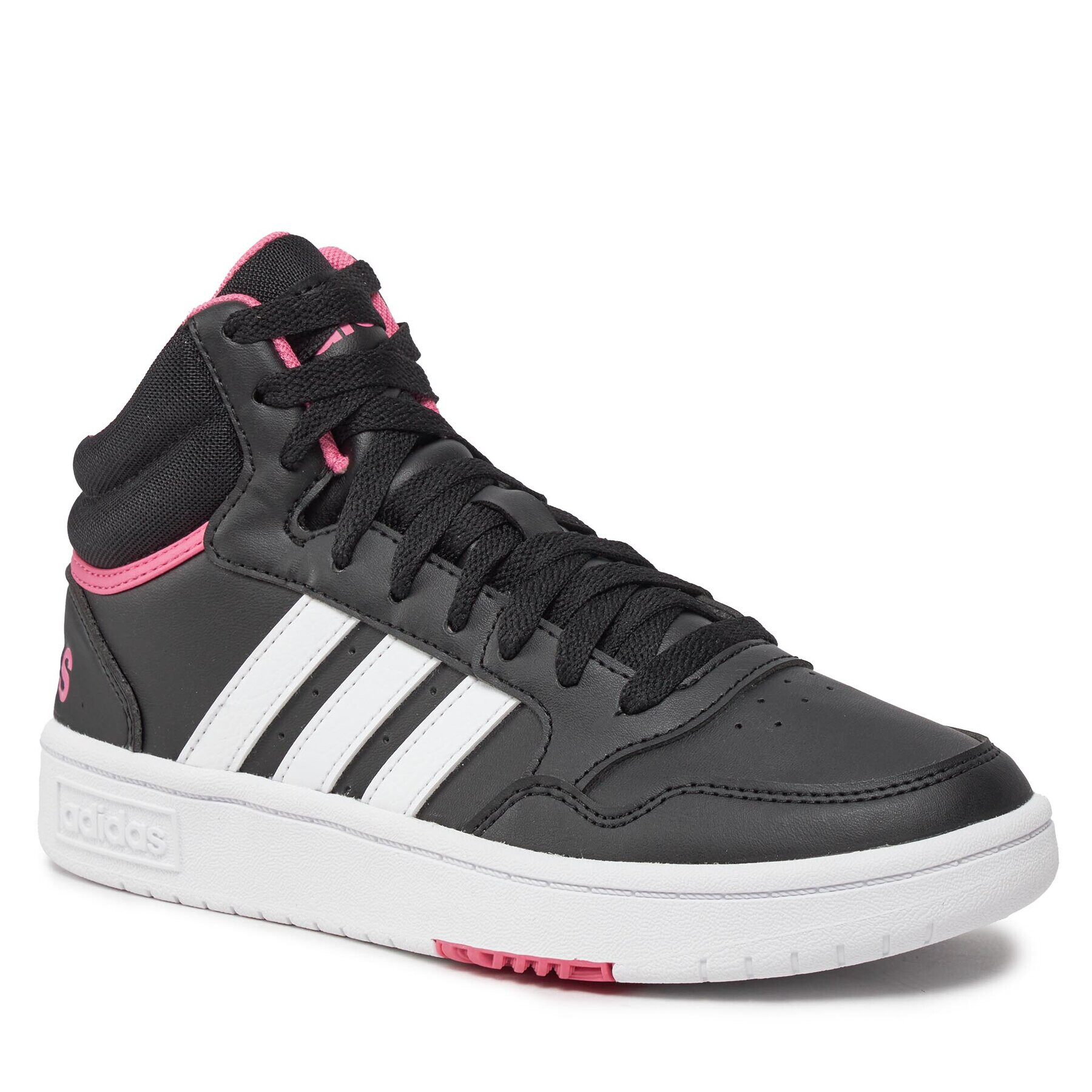 adidas Pantofi Hoops 3.0 Mid Shoes IG7896 Negru - Pled.ro