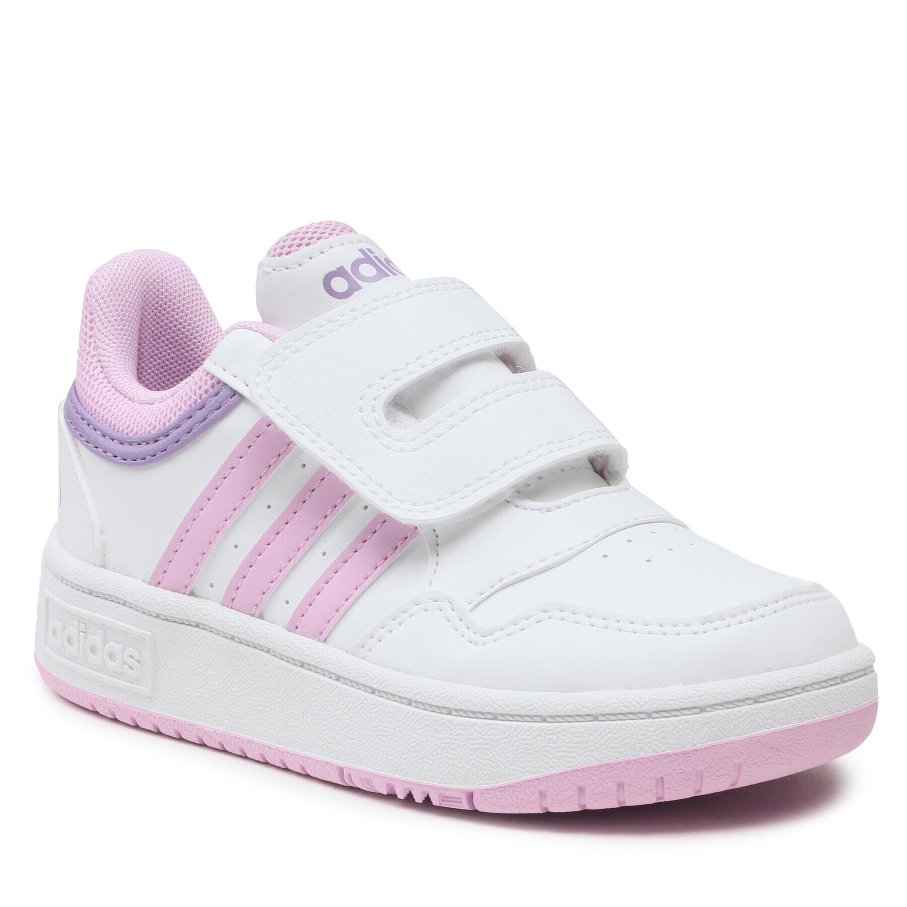 adidas Pantofi Hoops Shoes IF7734 Alb - Pled.ro