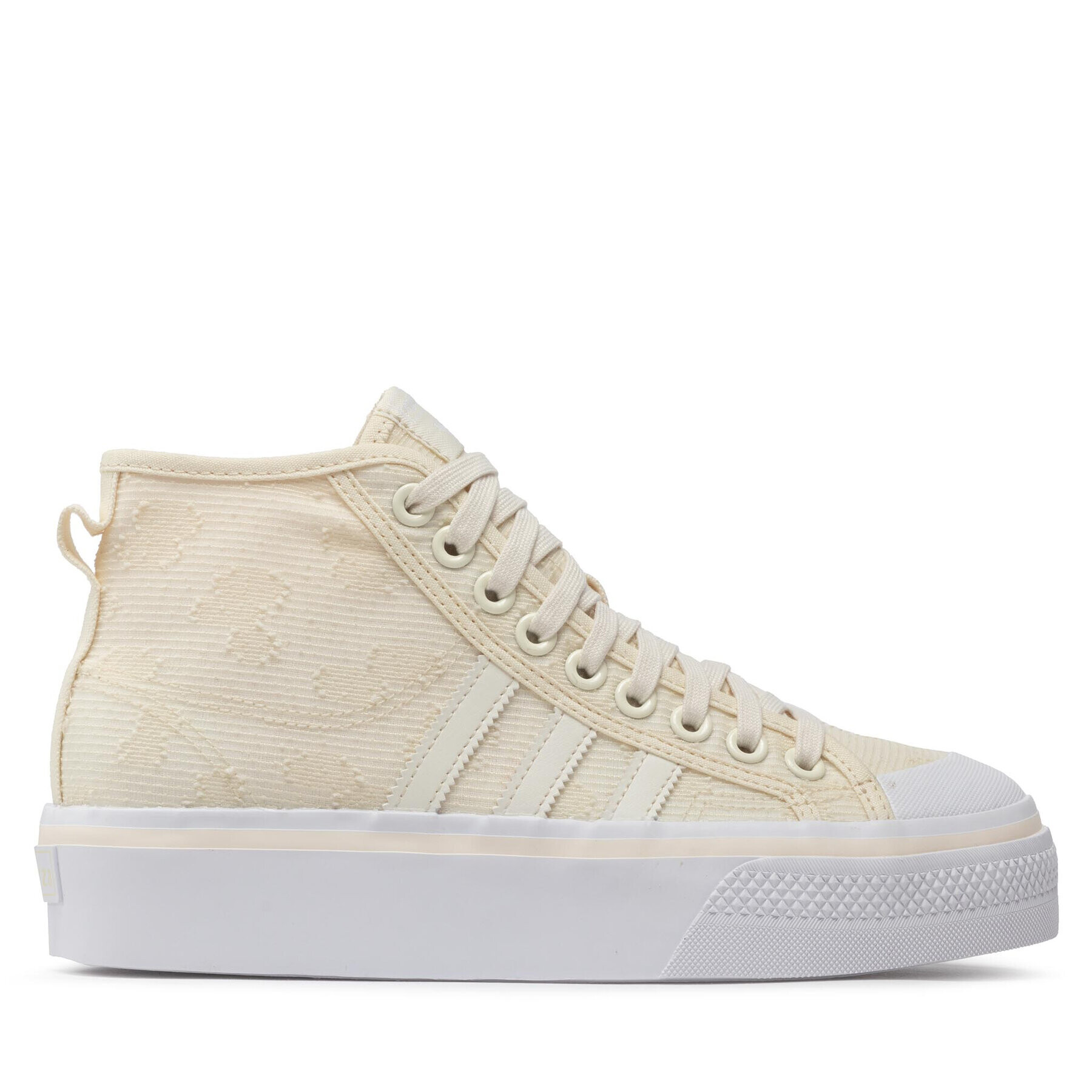 adidas Pantofi Nizza Platform Mid W GX8356 Bej - Pled.ro