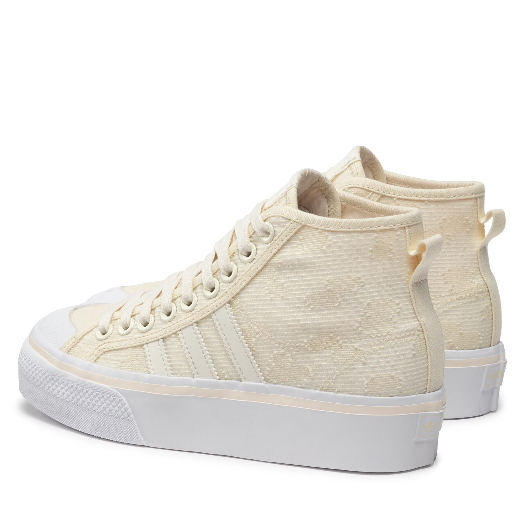 adidas Pantofi Nizza Platform Mid W GX8356 Bej - Pled.ro