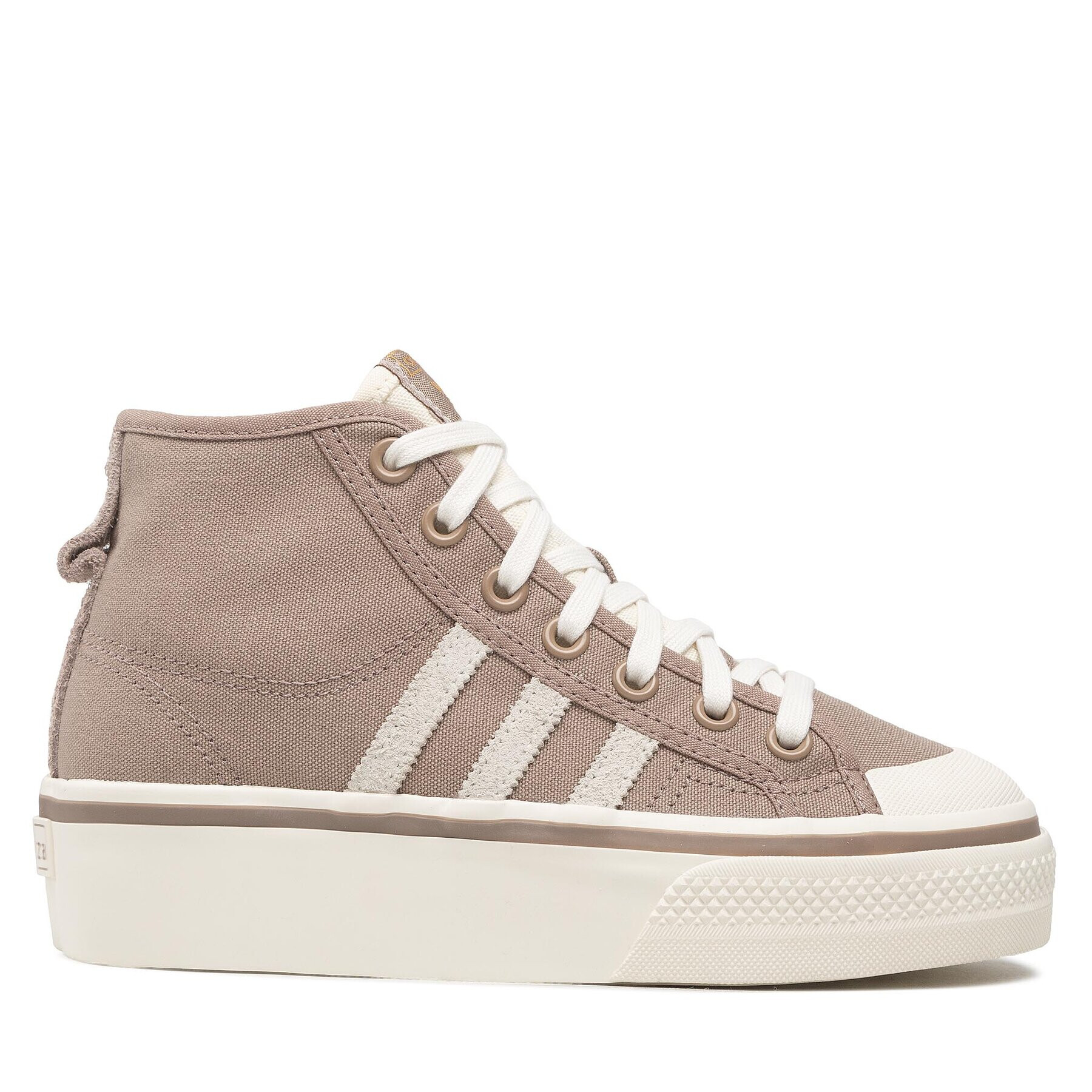 adidas Pantofi Nizza Platform Mid W HQ6237 Maro - Pled.ro