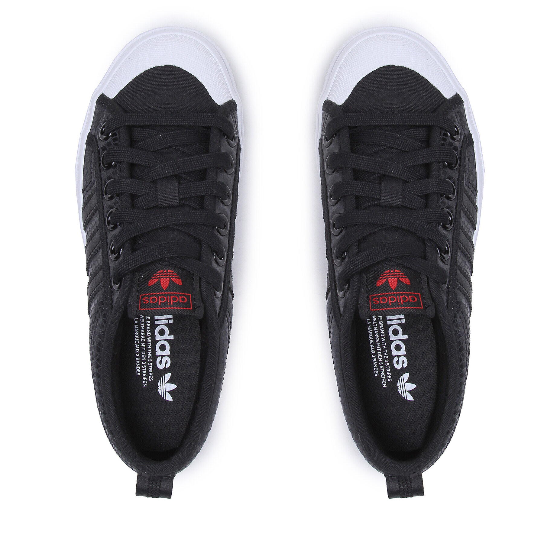 adidas Pantofi Nizza Platform W HQ1963 Negru - Pled.ro