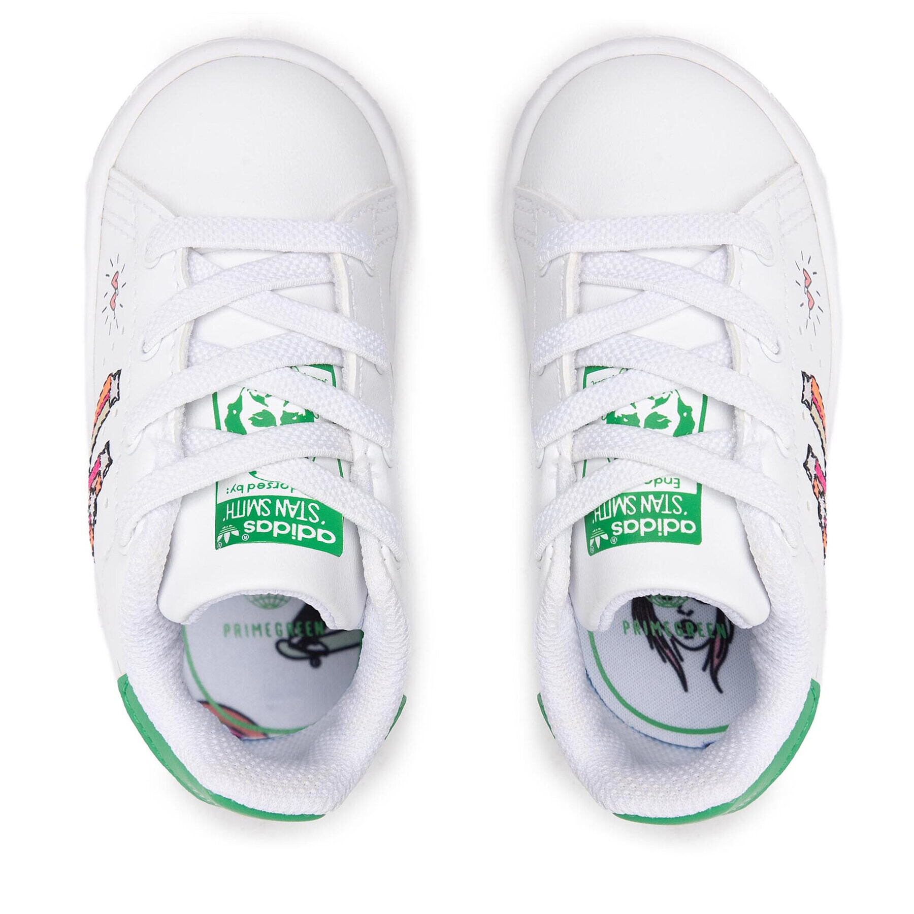 adidas Pantofi Stan Smith El I FX5978 Alb - Pled.ro