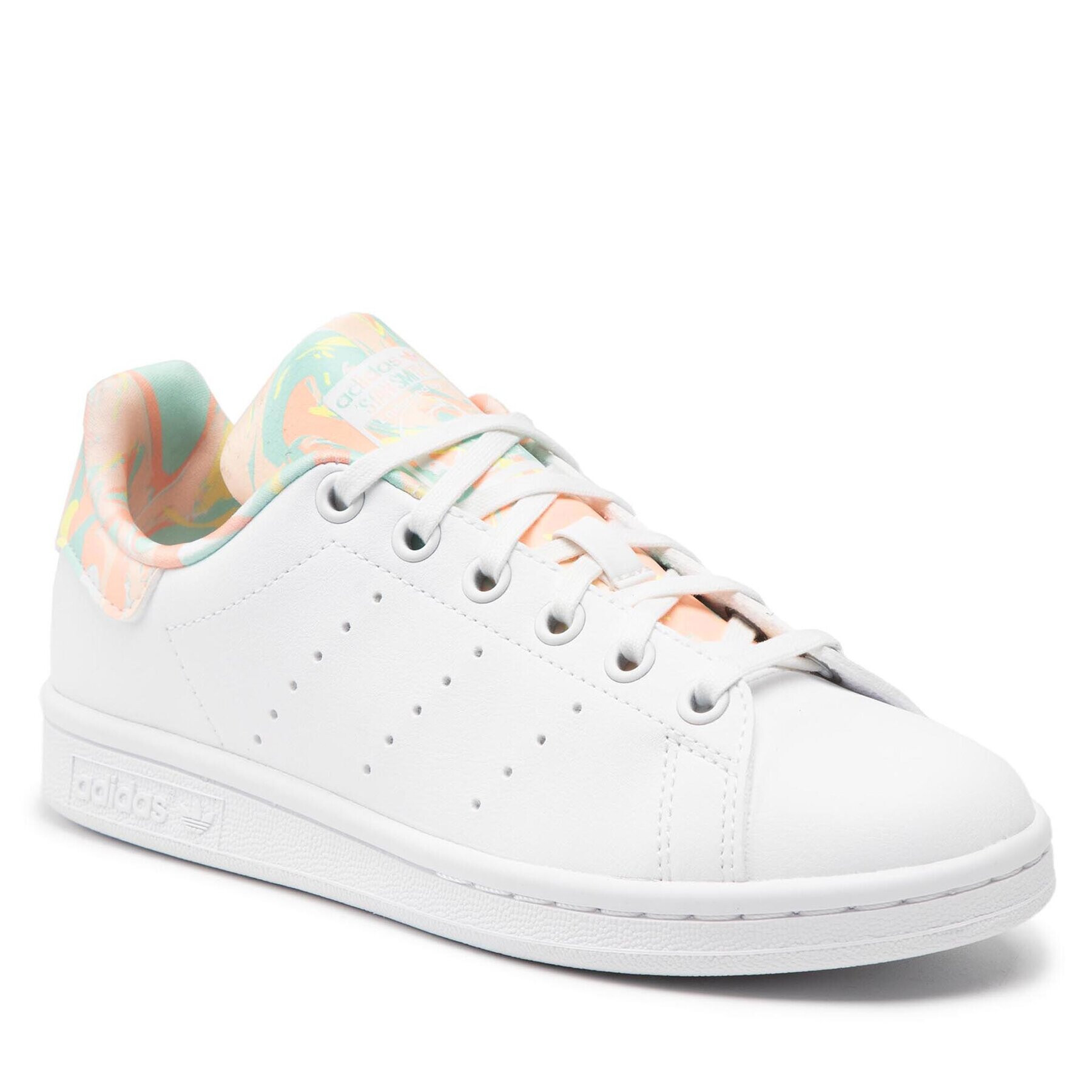 adidas Pantofi Stan Smith J GZ9915 Alb - Pled.ro