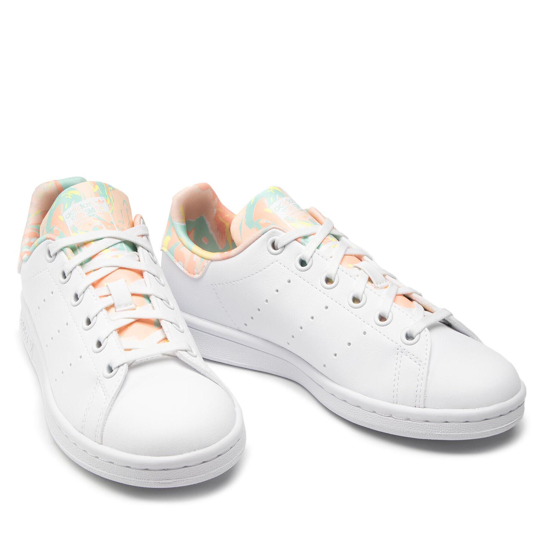 adidas Pantofi Stan Smith J GZ9915 Alb - Pled.ro