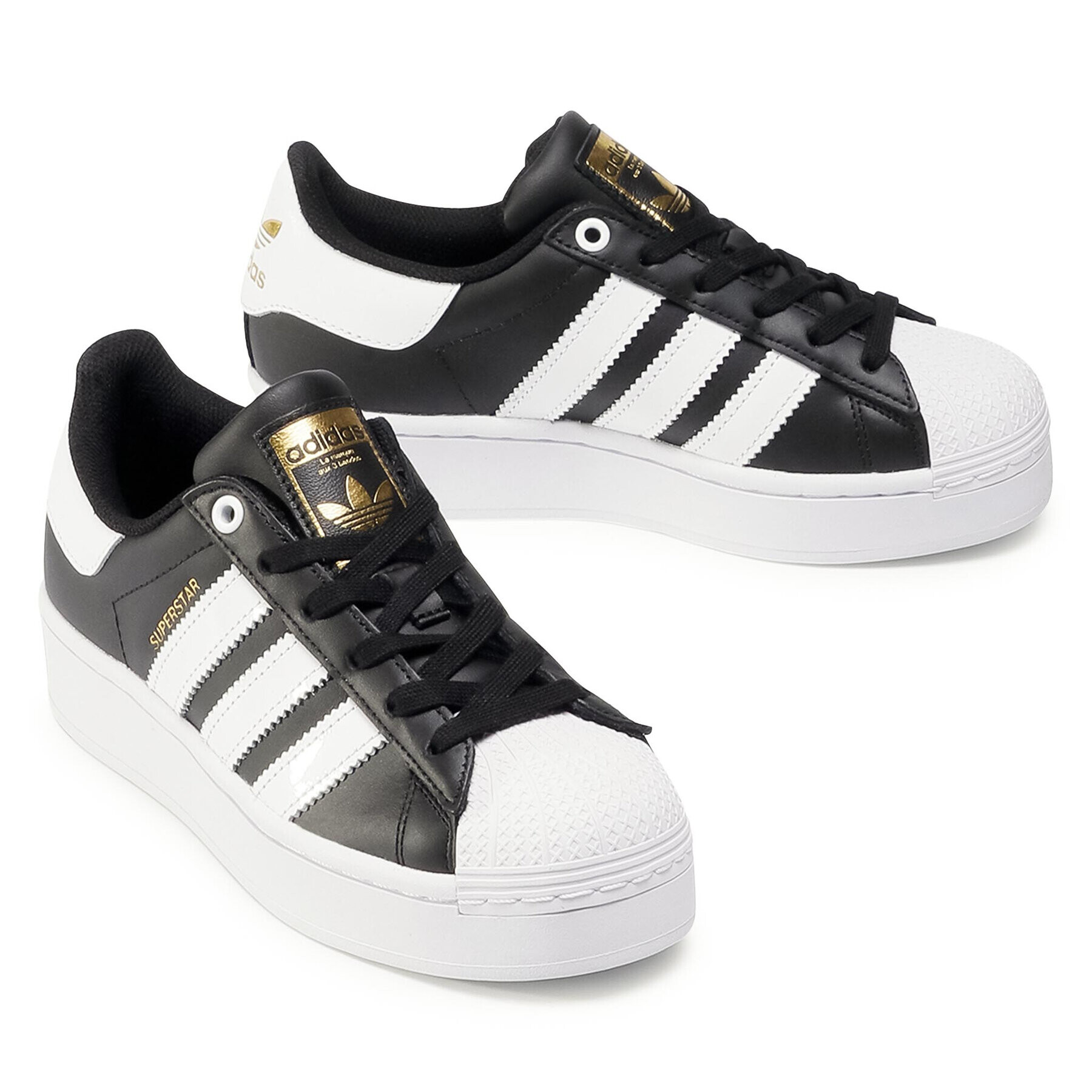 adidas Pantofi Superstar Bold W FV3335 Negru - Pled.ro