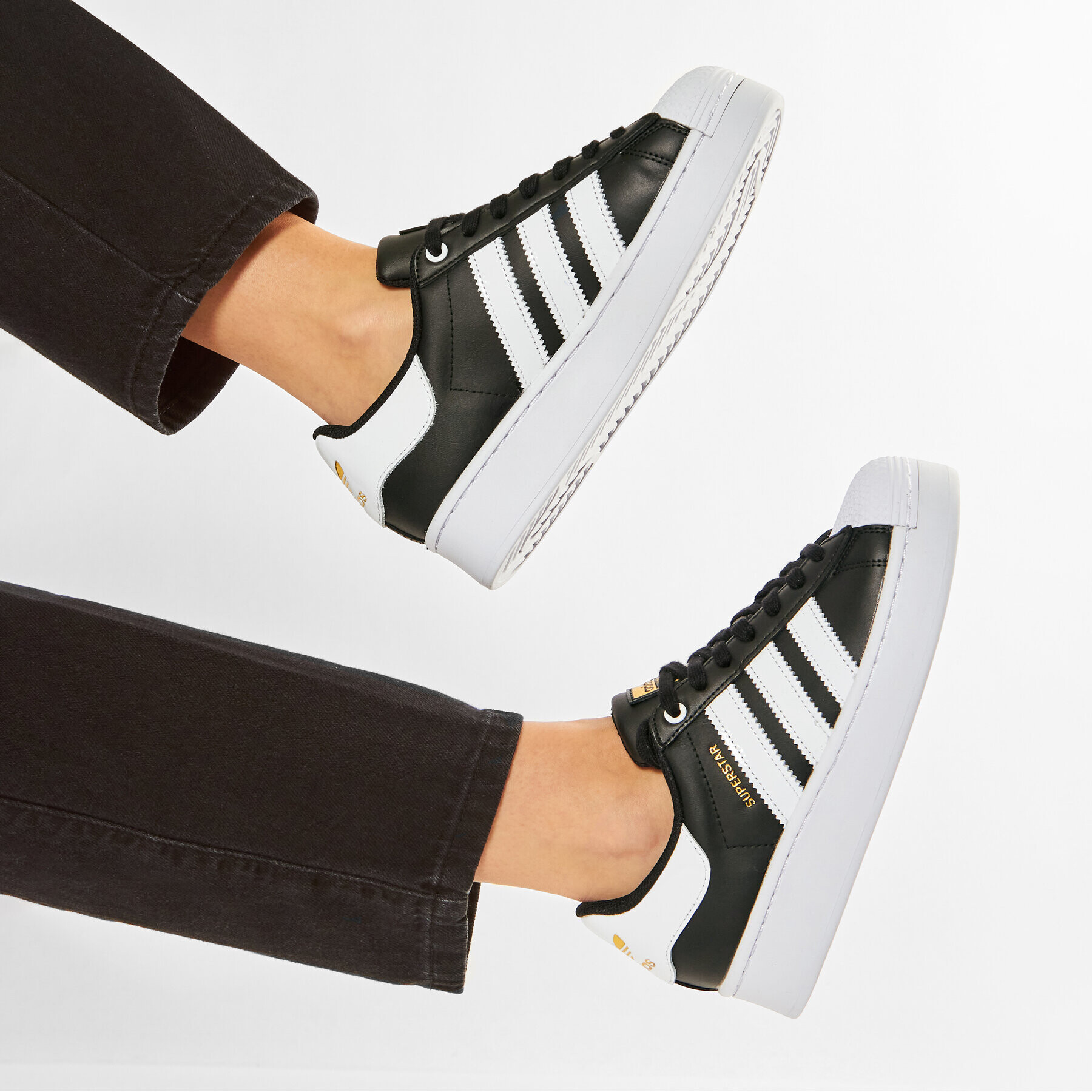 adidas Pantofi Superstar Bold W FV3335 Negru - Pled.ro