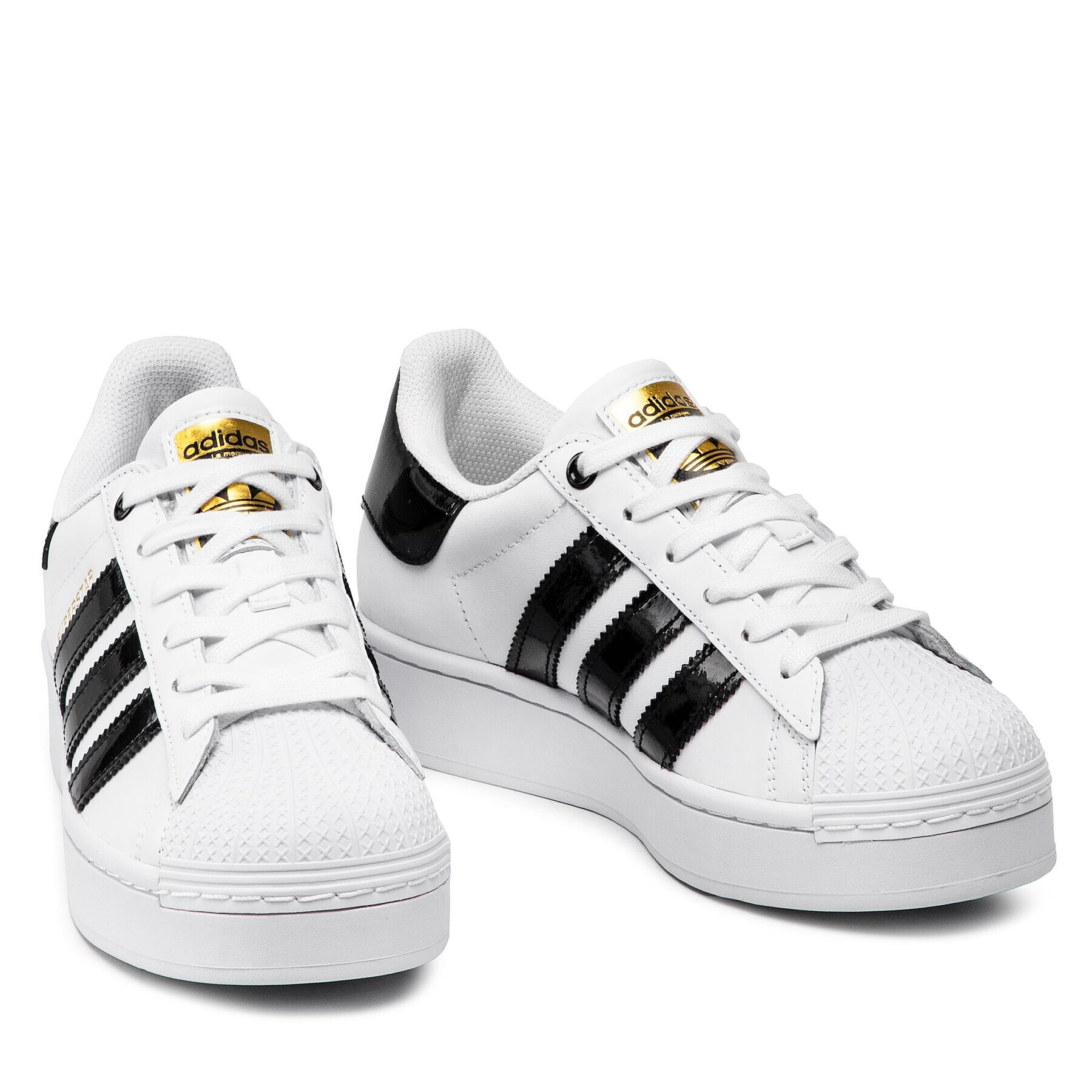 adidas Pantofi Superstar Bold W FV3336 Alb - Pled.ro