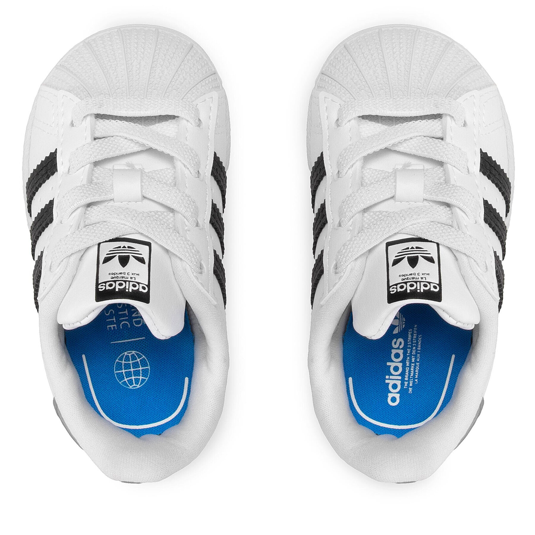 adidas Pantofi Superstar El I GY9321 Alb - Pled.ro