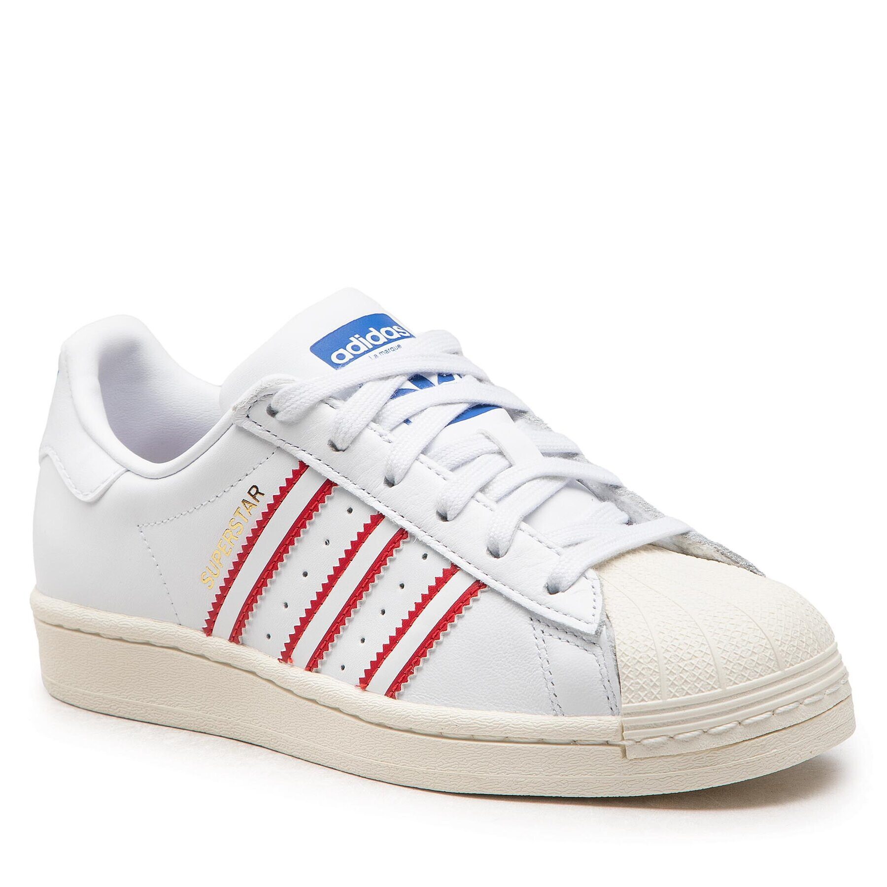 adidas Pantofi Superstar J HQ9968 Alb - Pled.ro