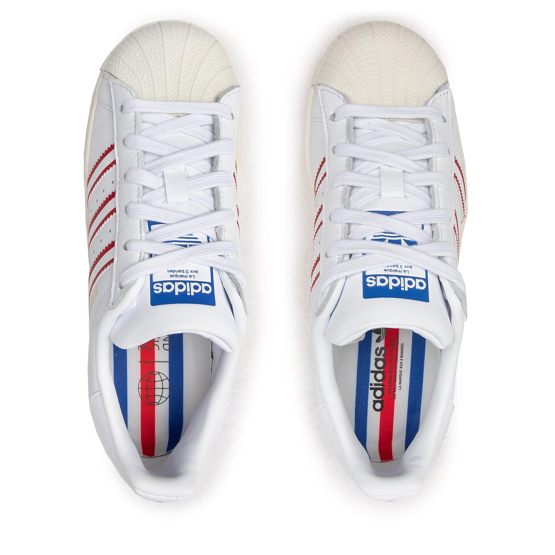 adidas Pantofi Superstar J HQ9968 Alb - Pled.ro