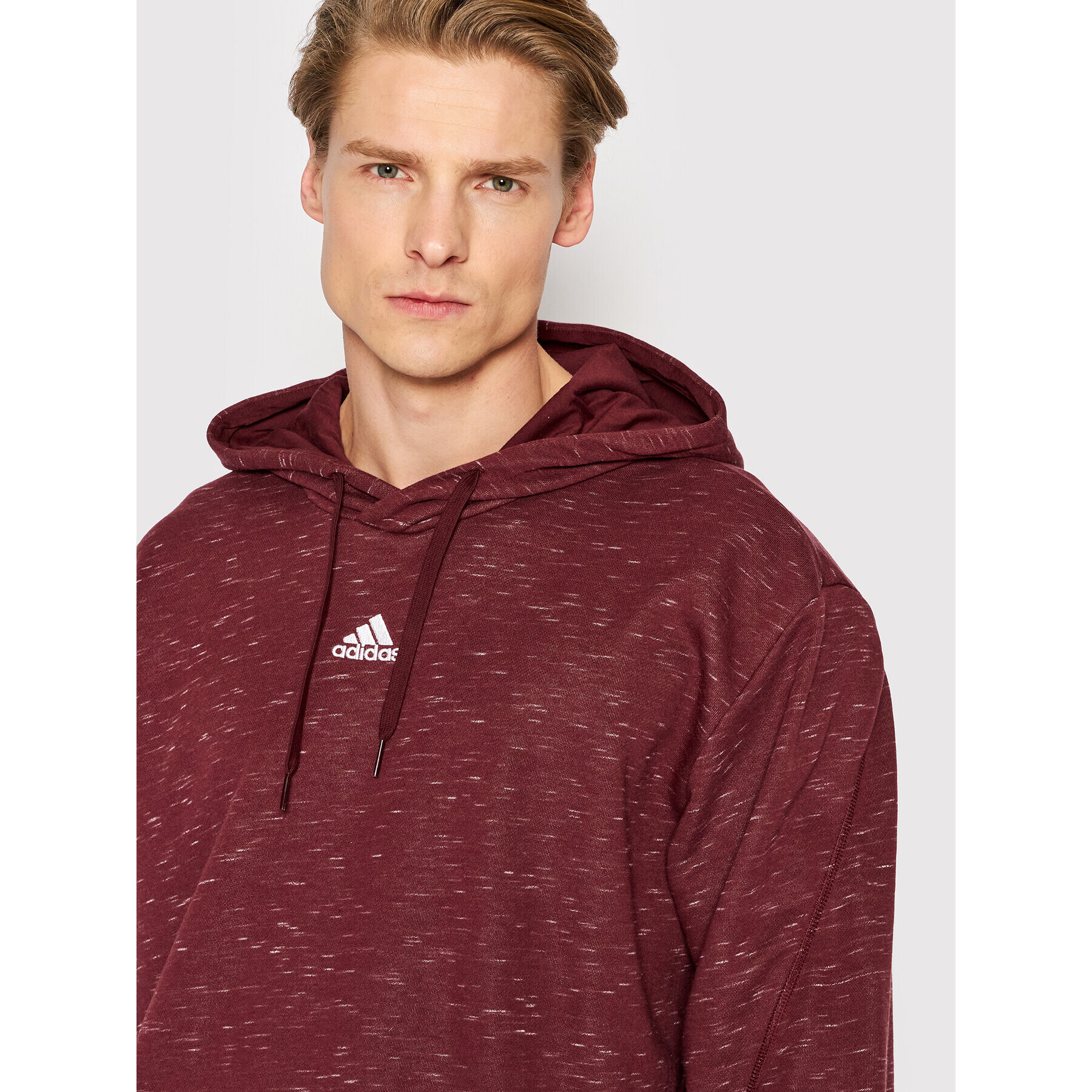 adidas Bluză Essentials HE1802 Vișiniu Loose Fit - Pled.ro