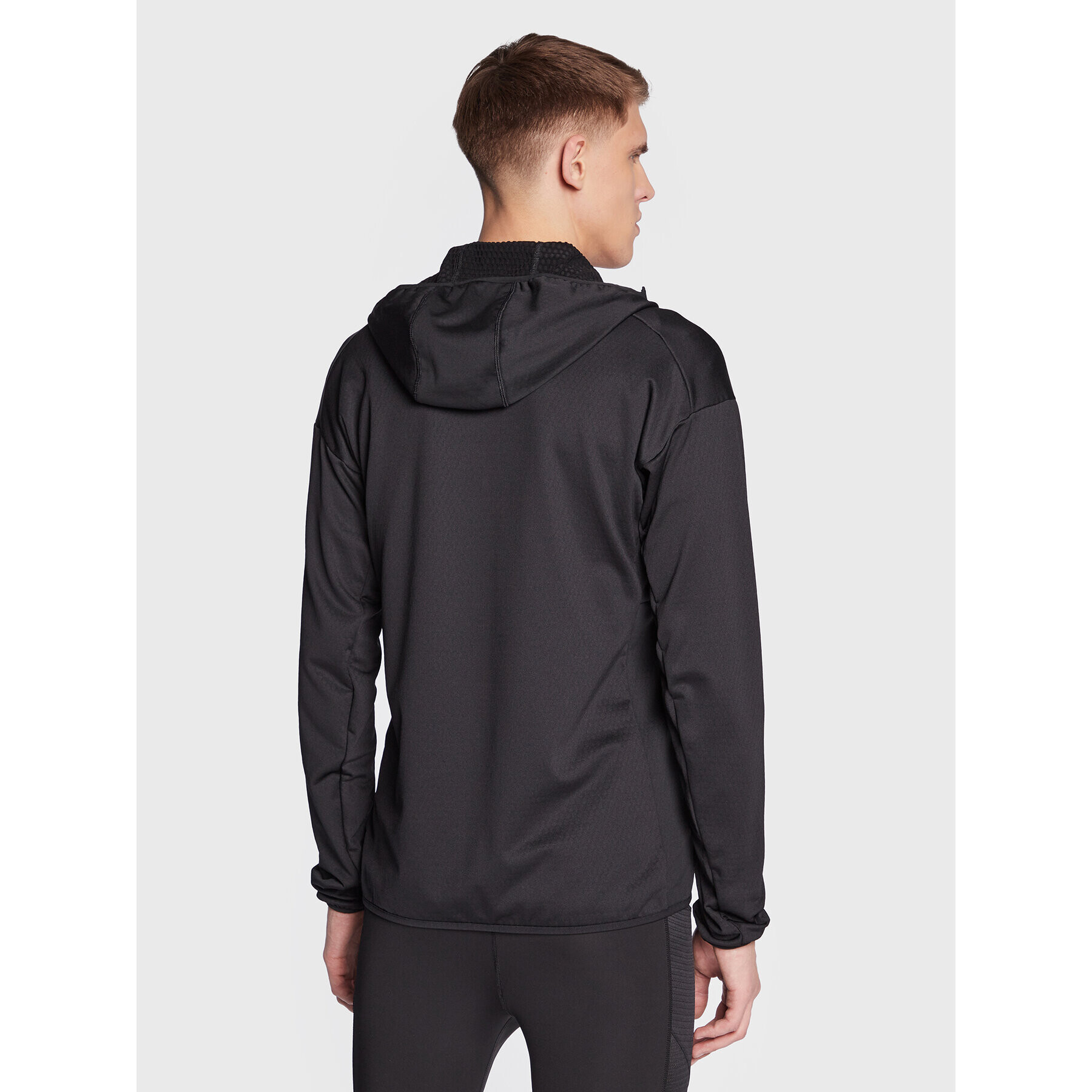 adidas Bluză tehnică Terrex Fleece Lite GI7313 Negru Regular Fit - Pled.ro