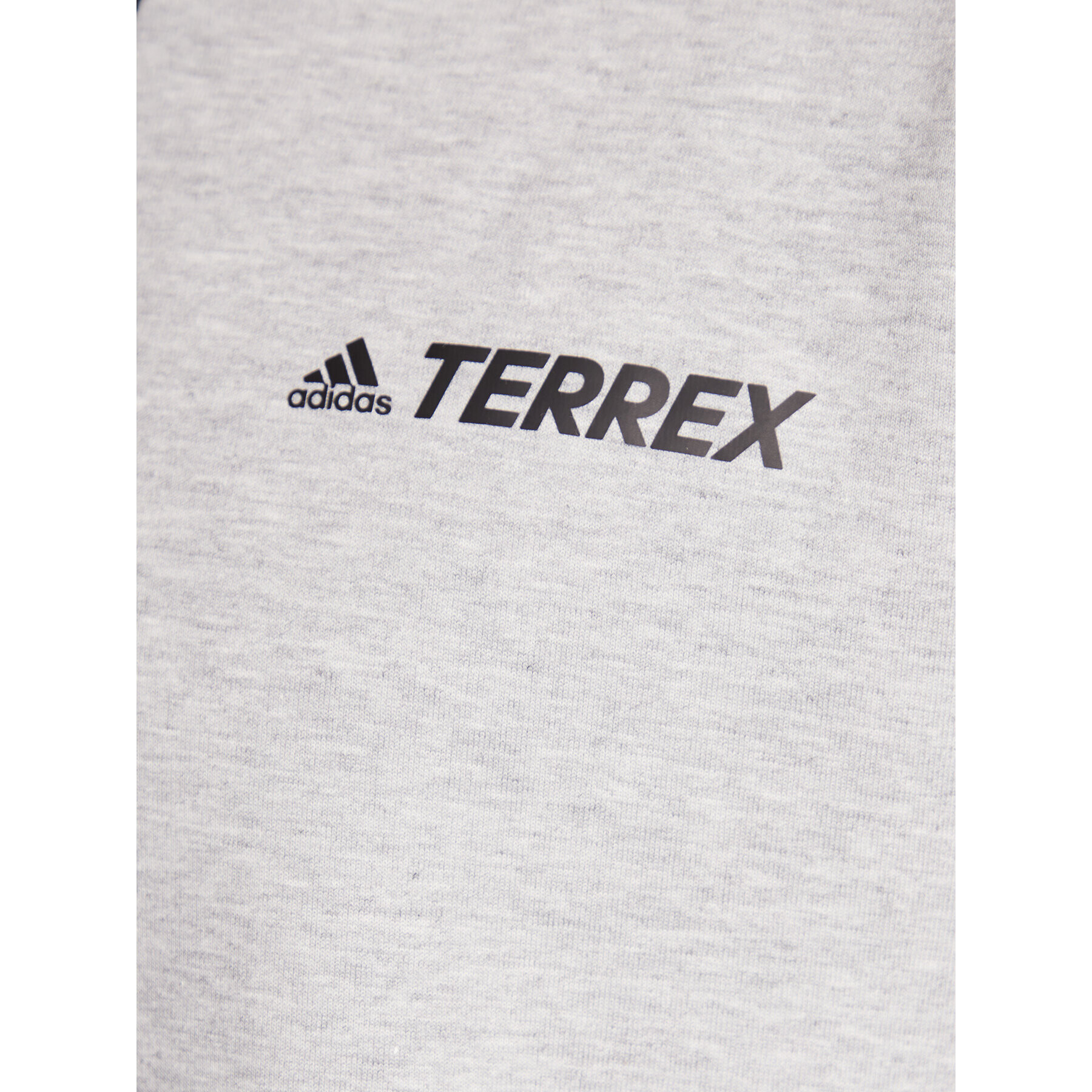 adidas Bluză Terrex Logo Graphic Hoodie H50936 Gri Regular Fit - Pled.ro