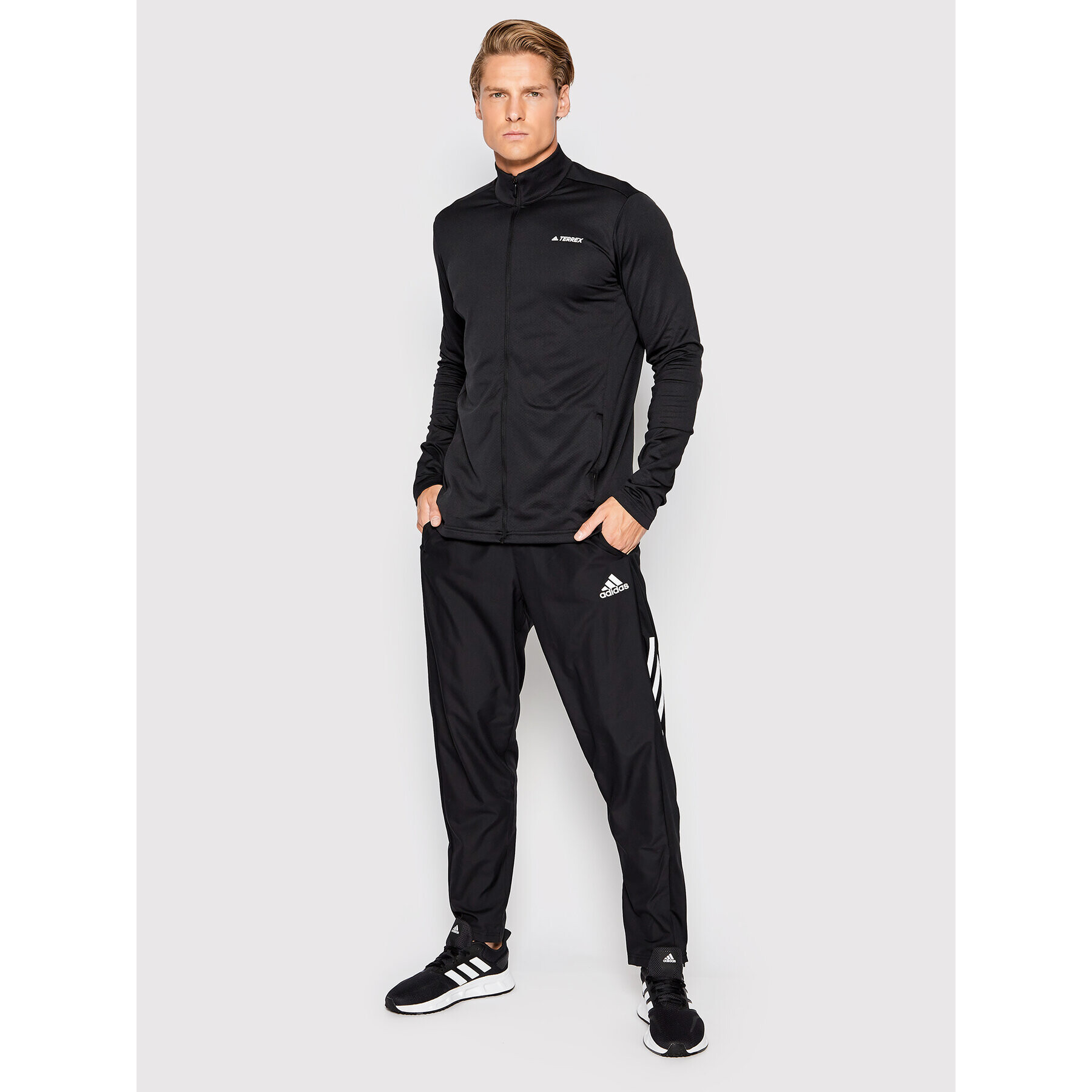 adidas Bluză Terrex Multi GI7306 Negru Regular Fit - Pled.ro