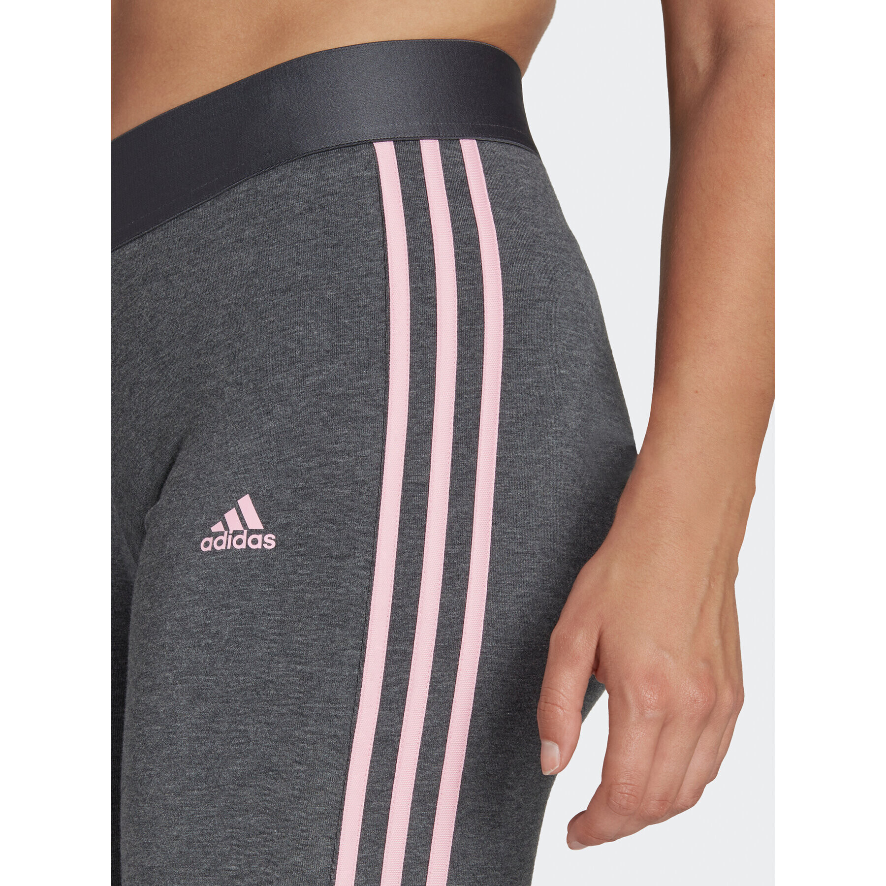 adidas Colanți HP0463 Gri Slim Fit - Pled.ro