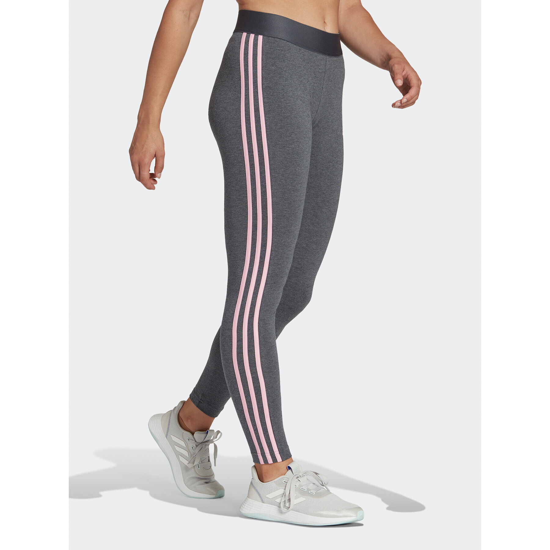 adidas Colanți HP0463 Gri Slim Fit - Pled.ro